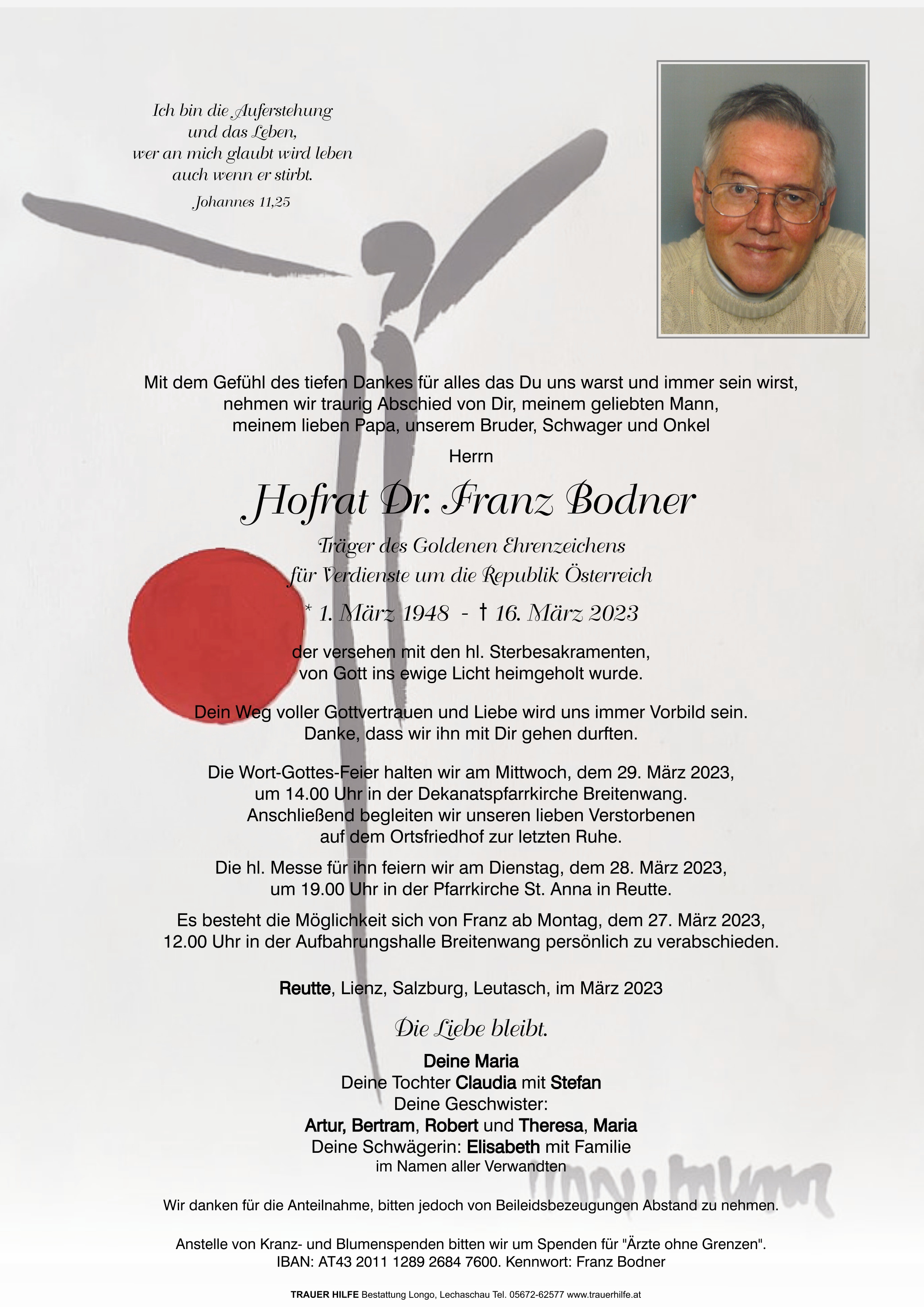 Dr. Franz Bodner