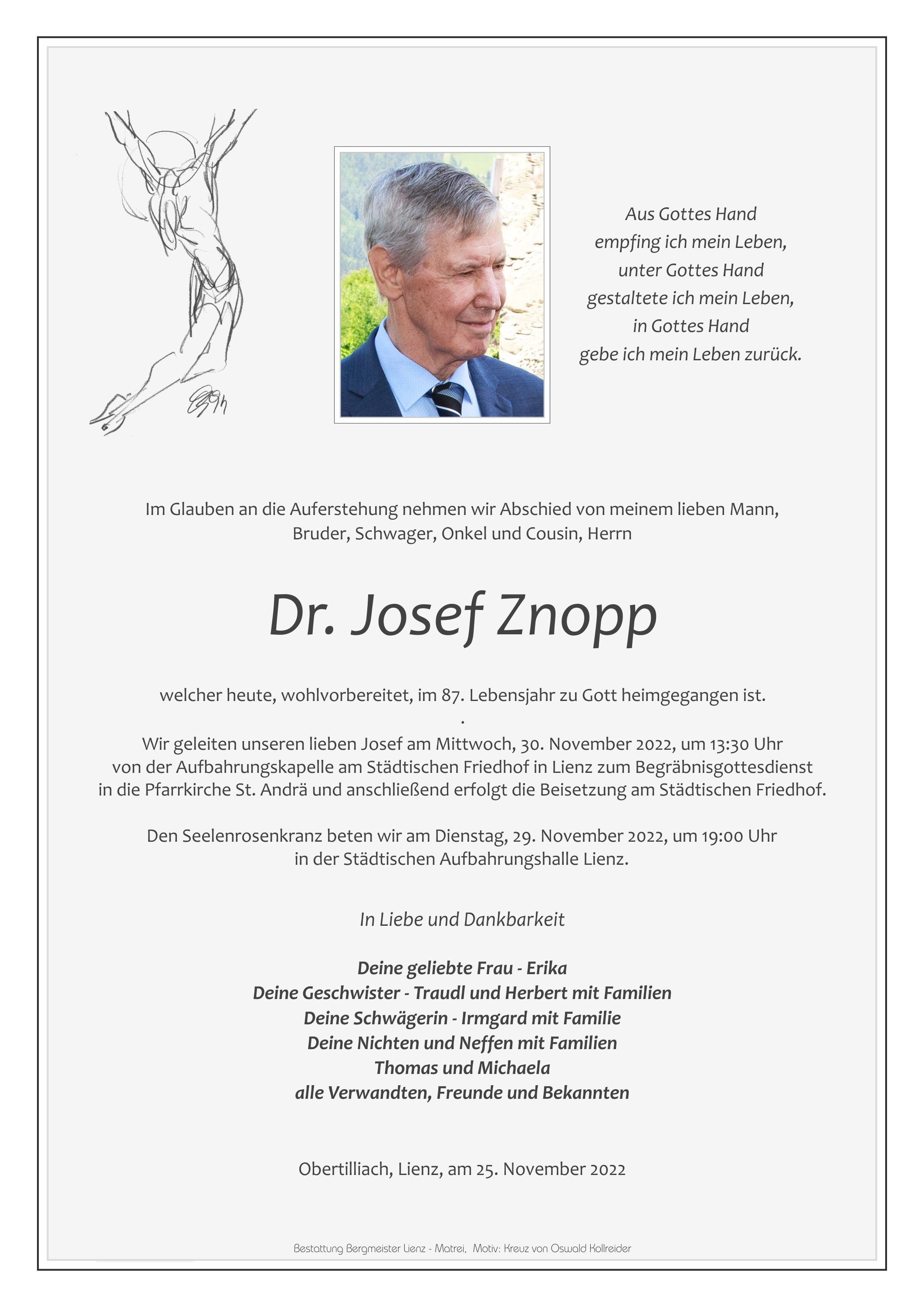 Dr. Josef Znopp