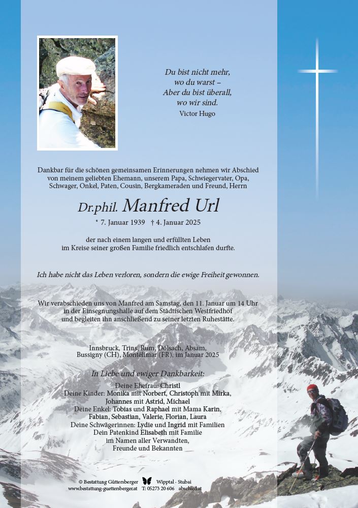 Dr. Manfred Url