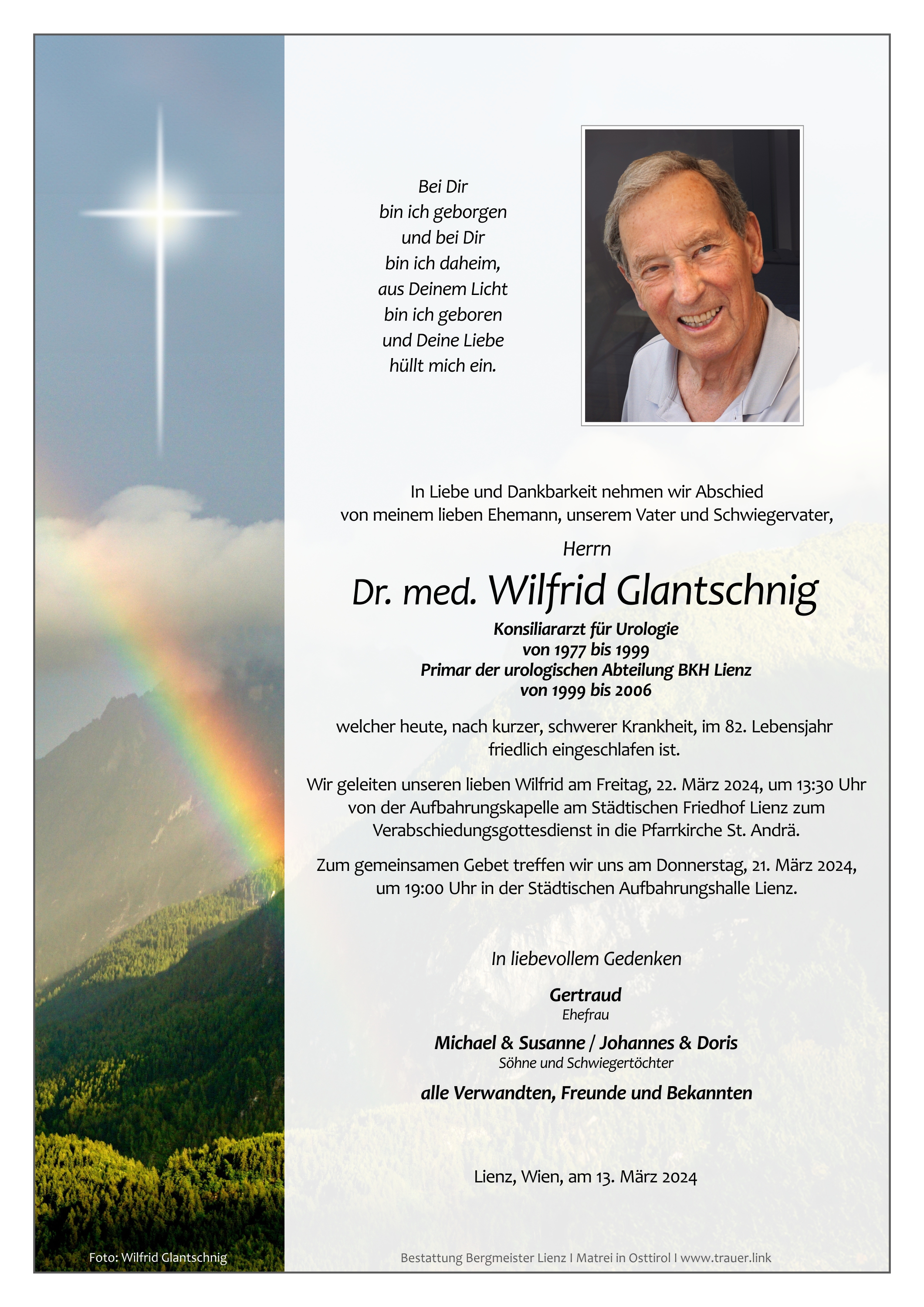 Dr. med. Wilfrid Glantschnig