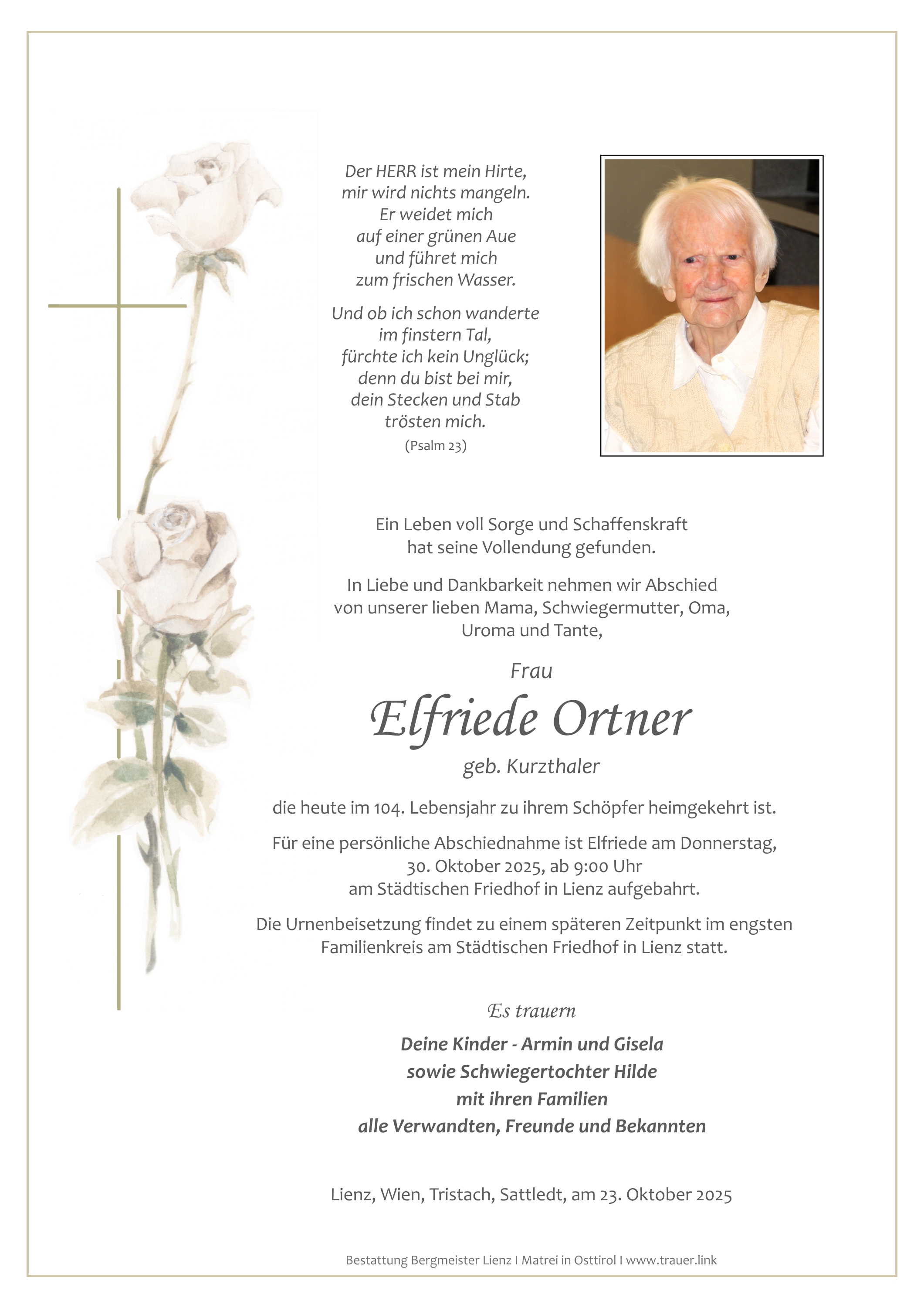 Elfriede Ortner