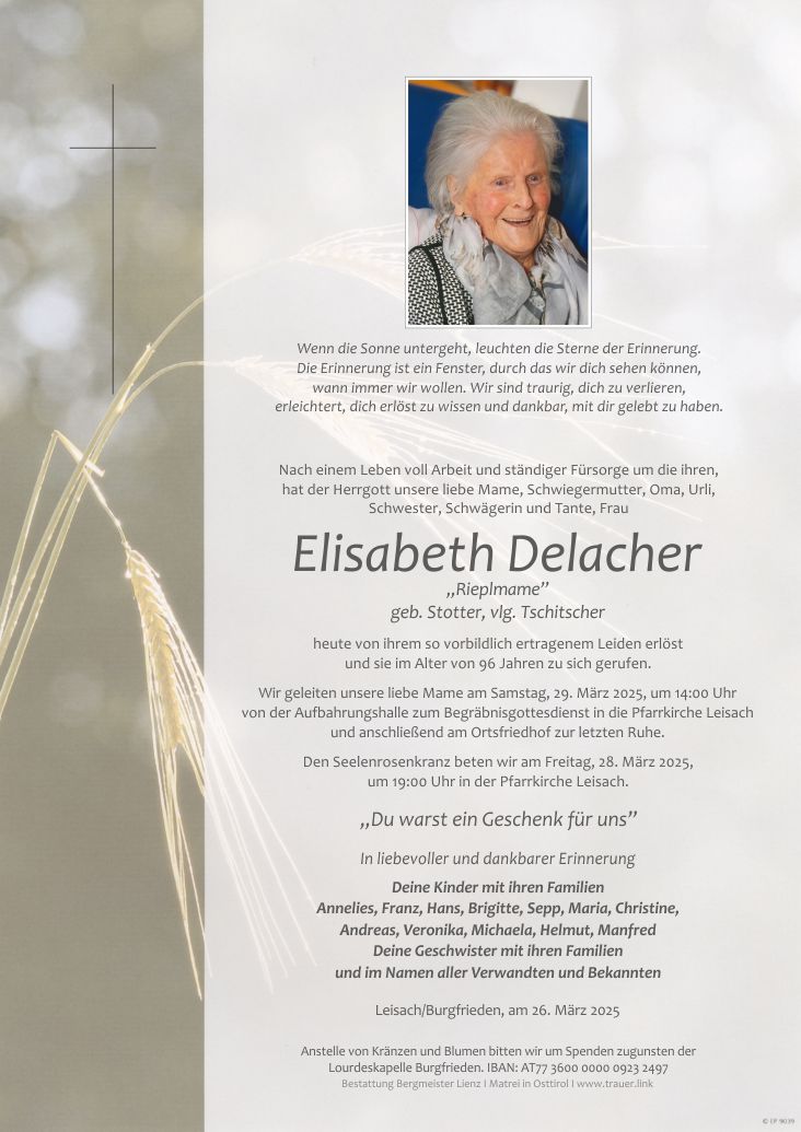 Elisabeth Delacher