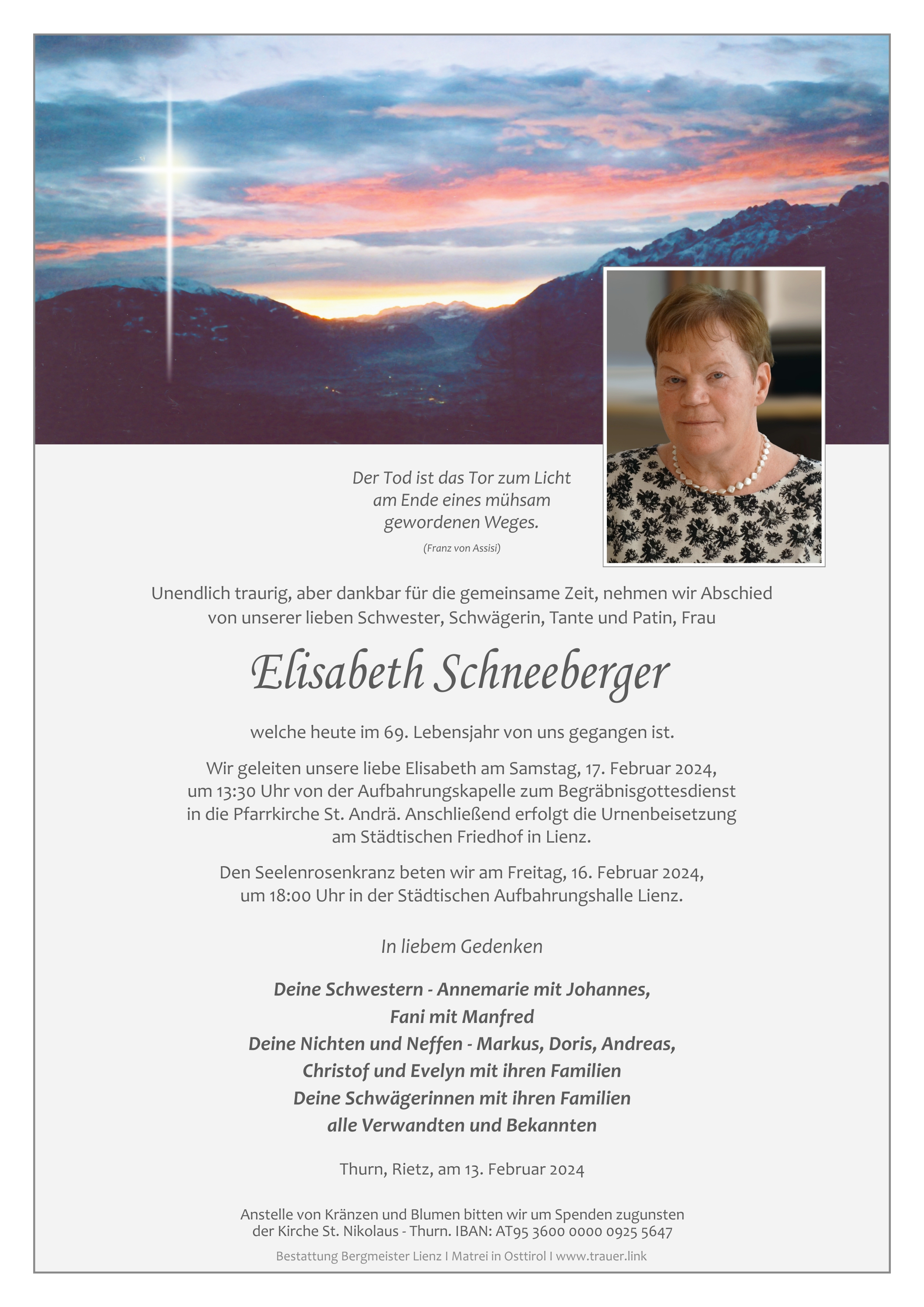 Elisabeth Schneeberger