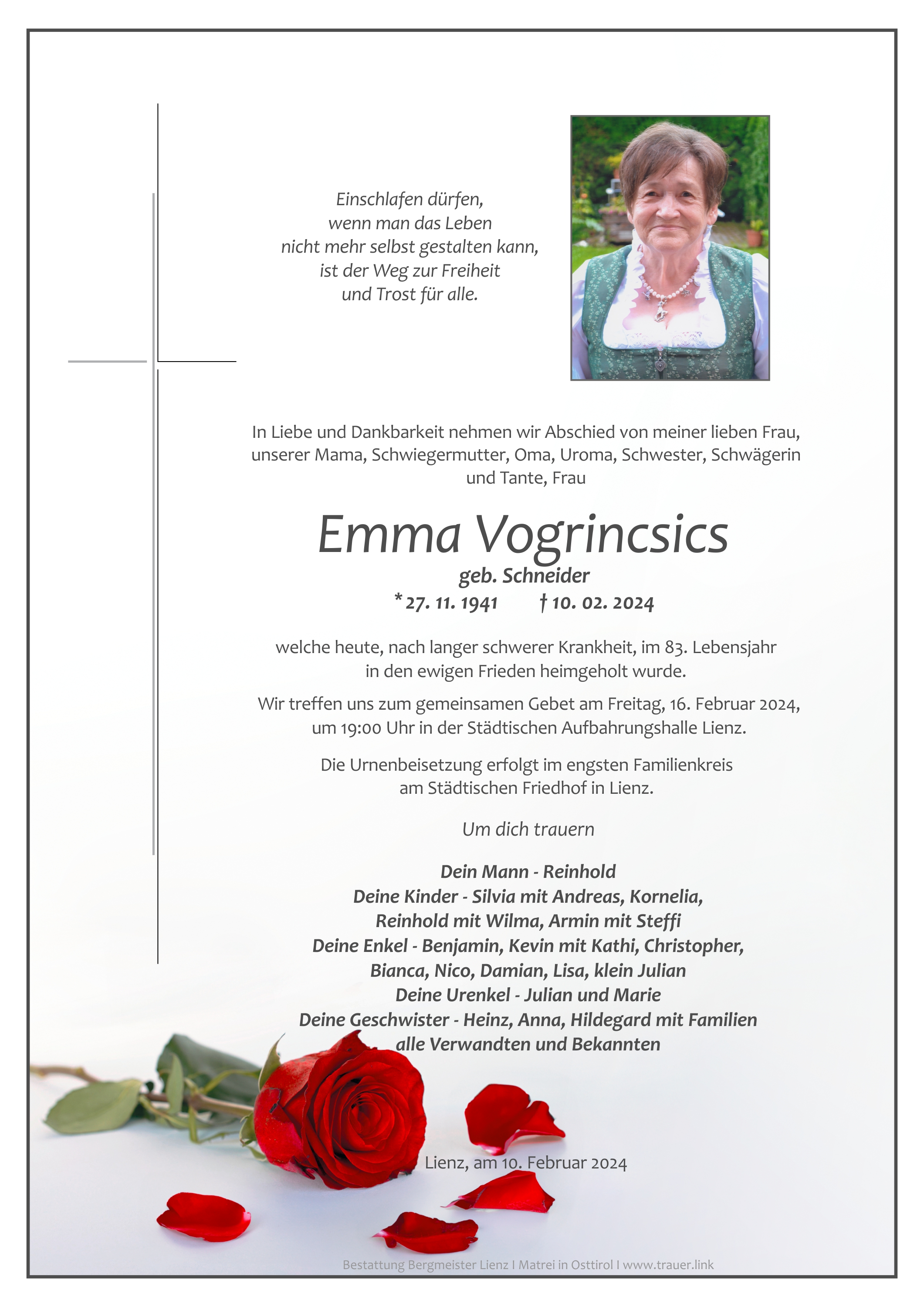 Emma Vogrincsics