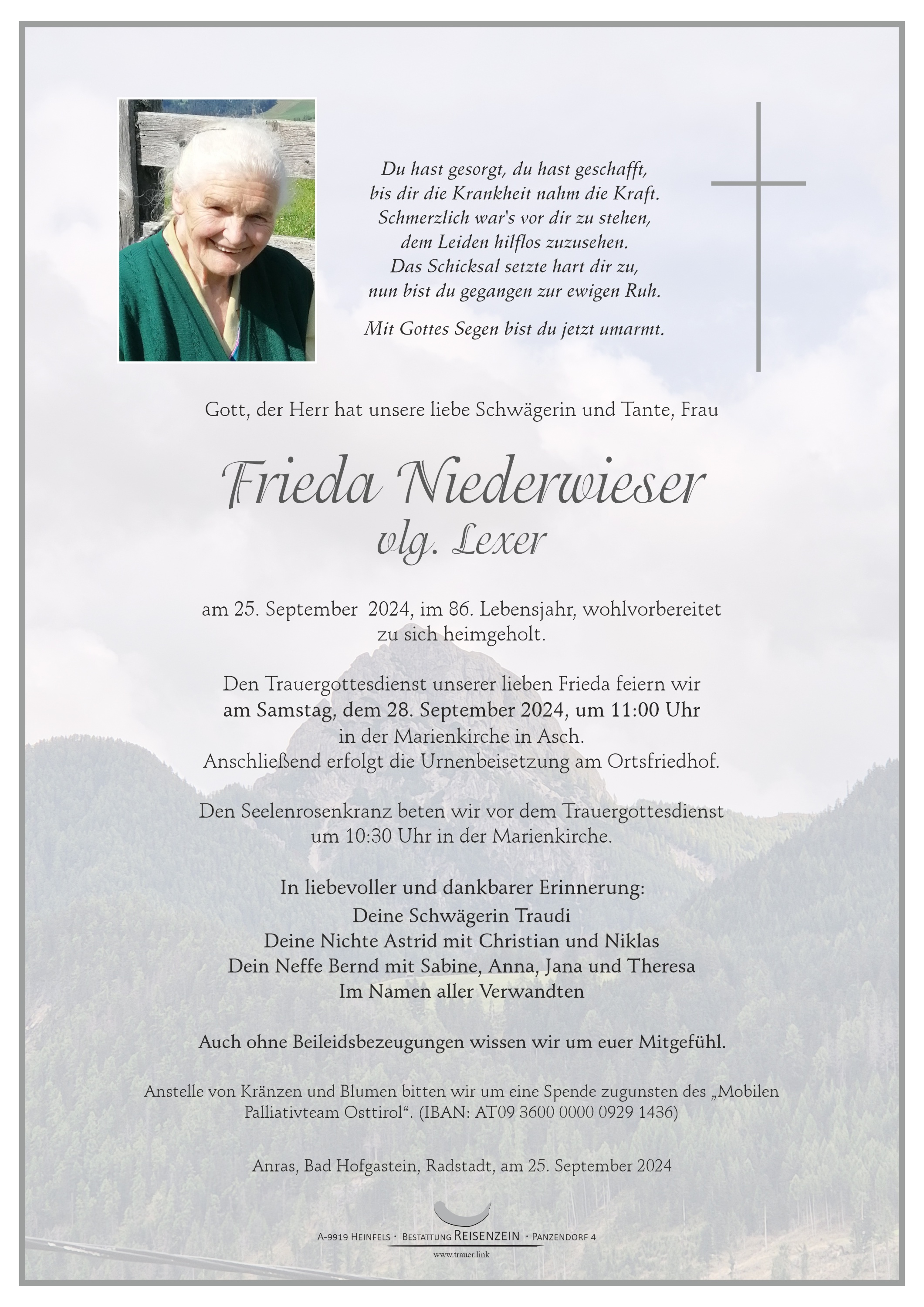 Frieda Niederwieser