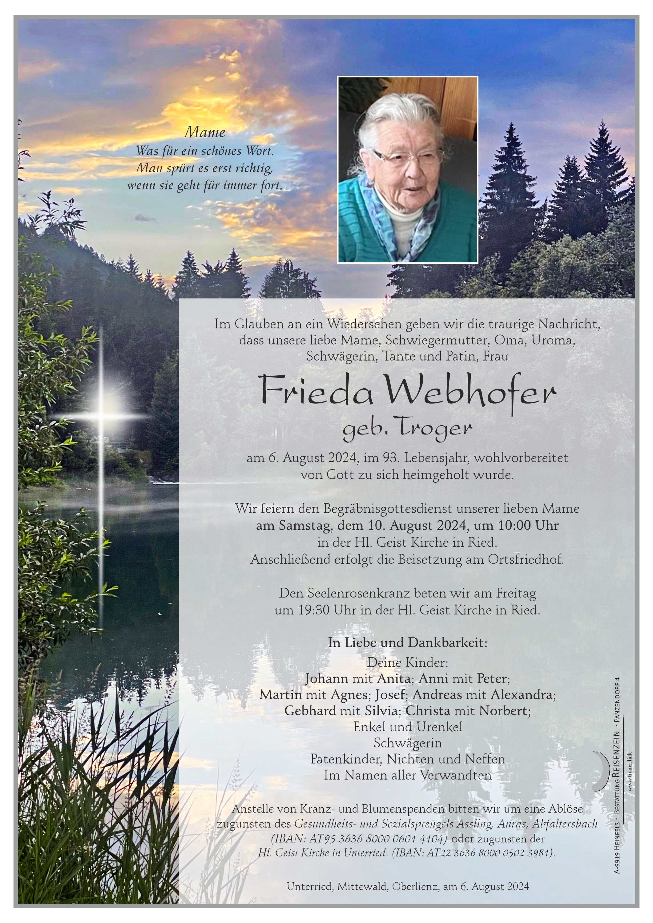 Frieda Webhofer