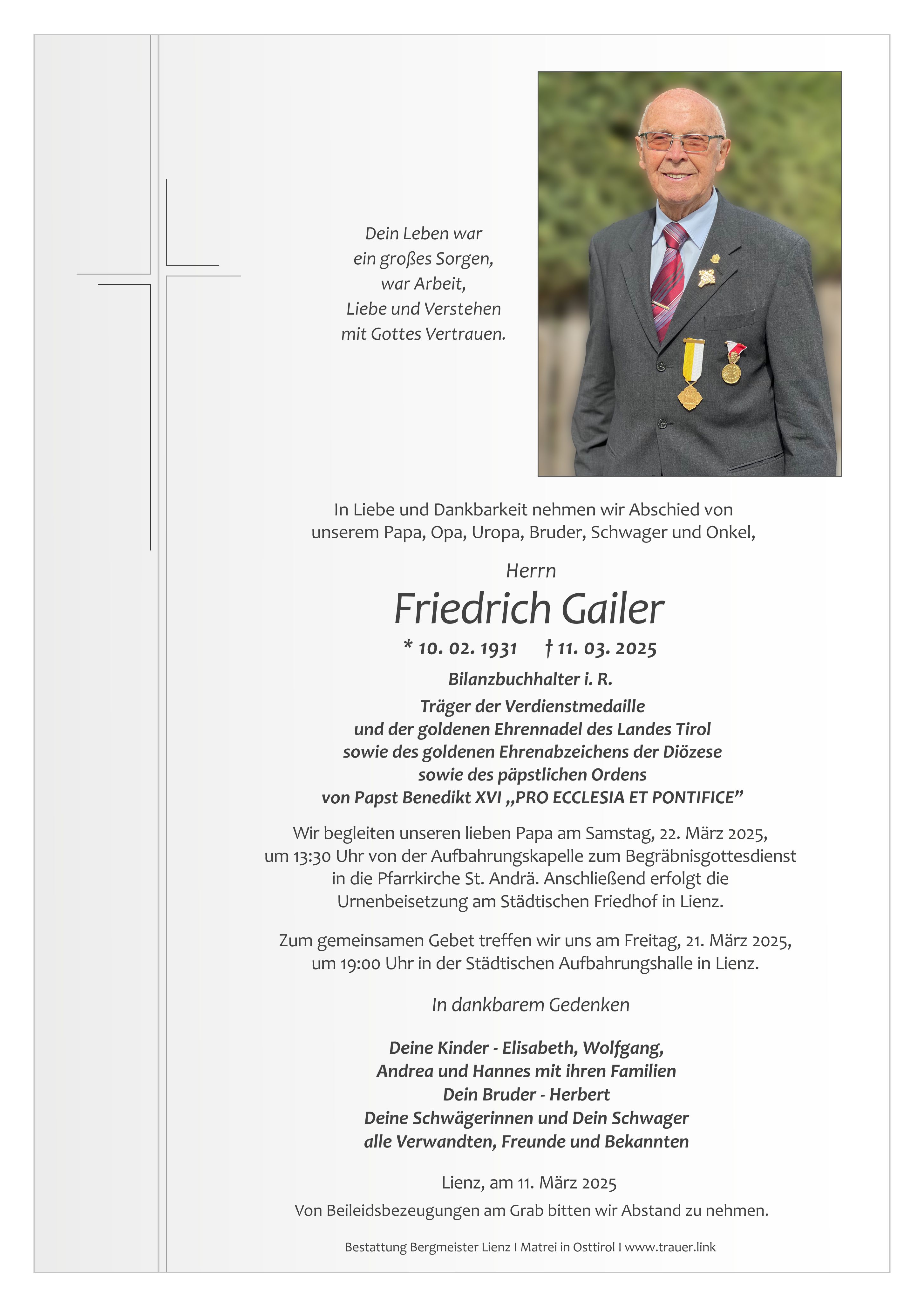 Friedrich Gailer