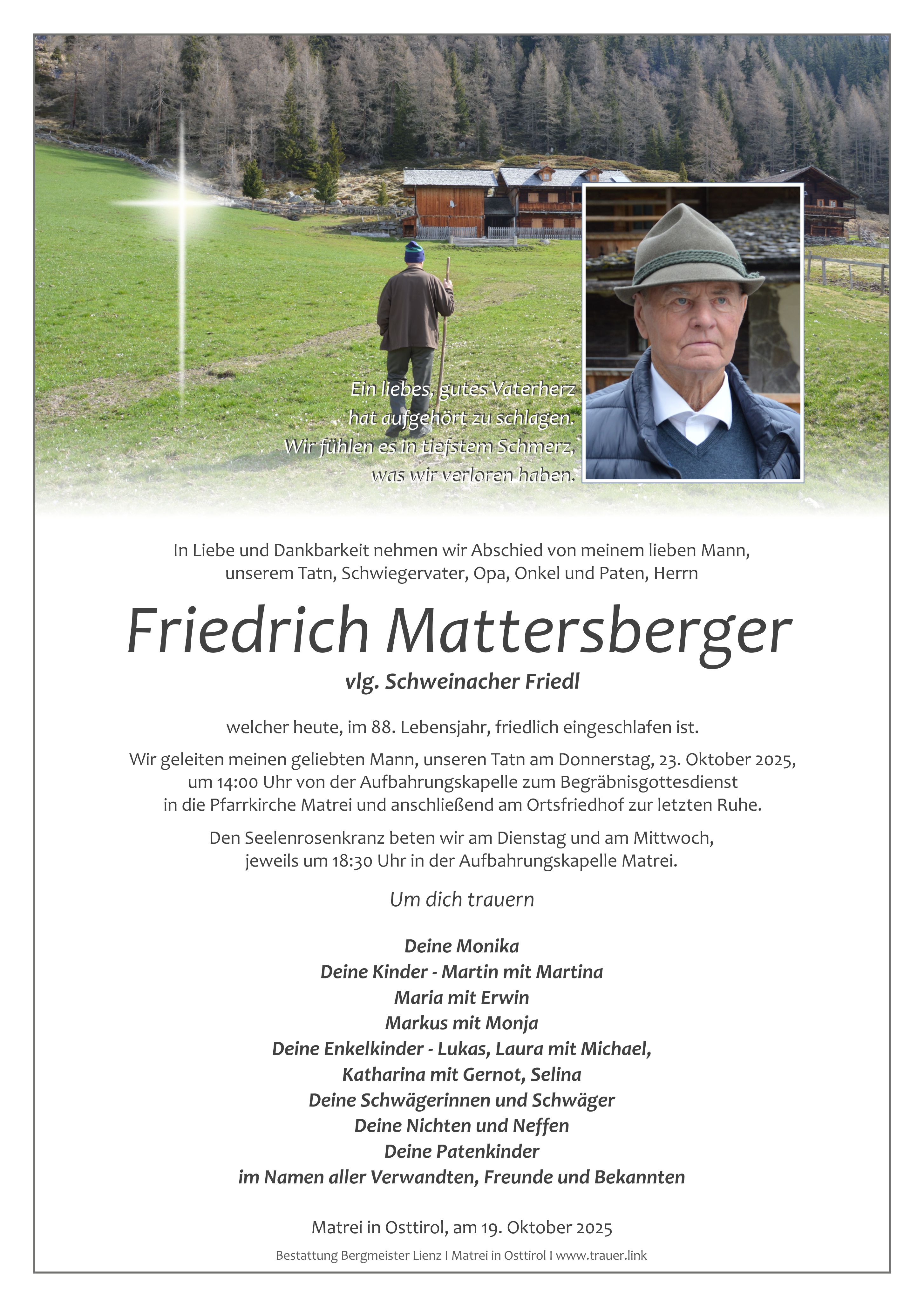 Friedrich Mattersberger