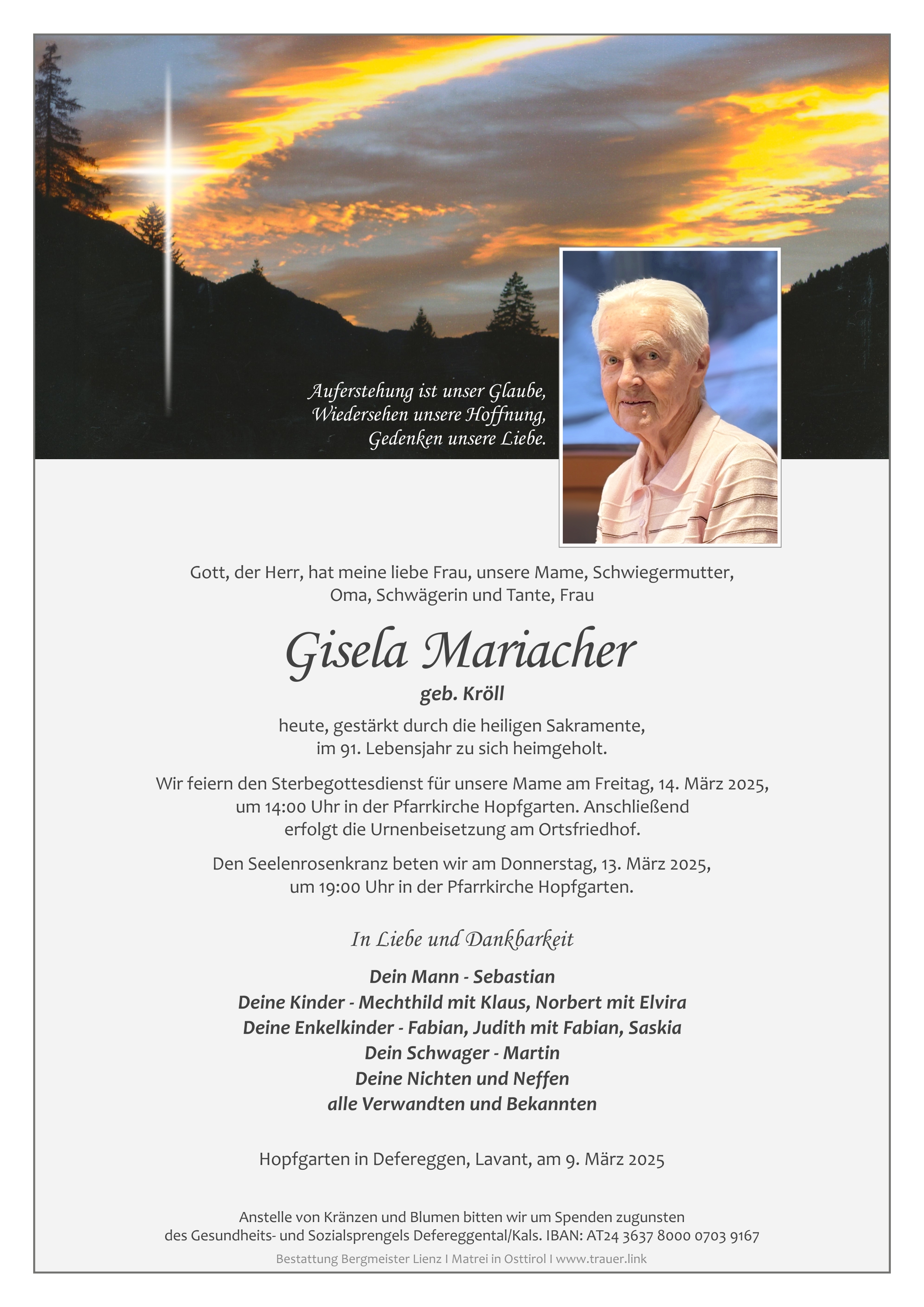 Gisela Mariacher