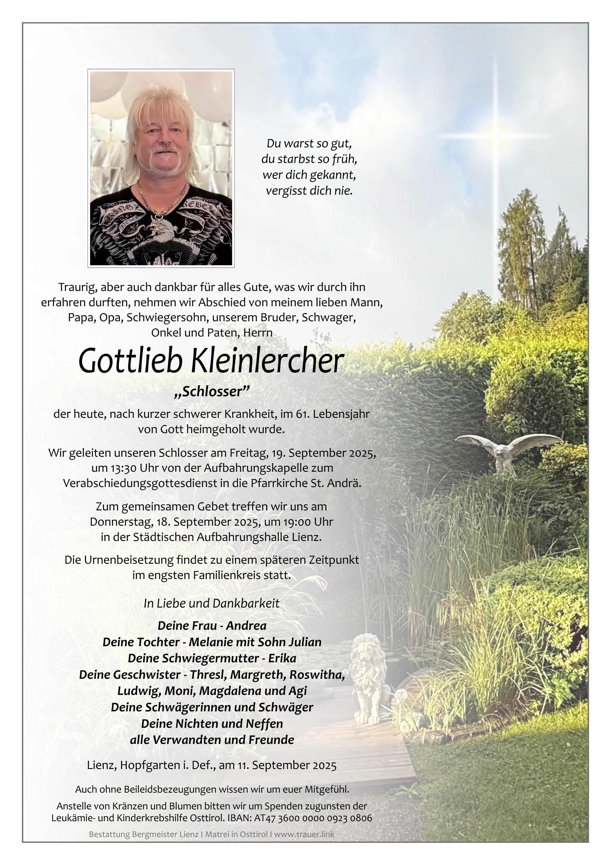 Gottlieb Kleinlercher