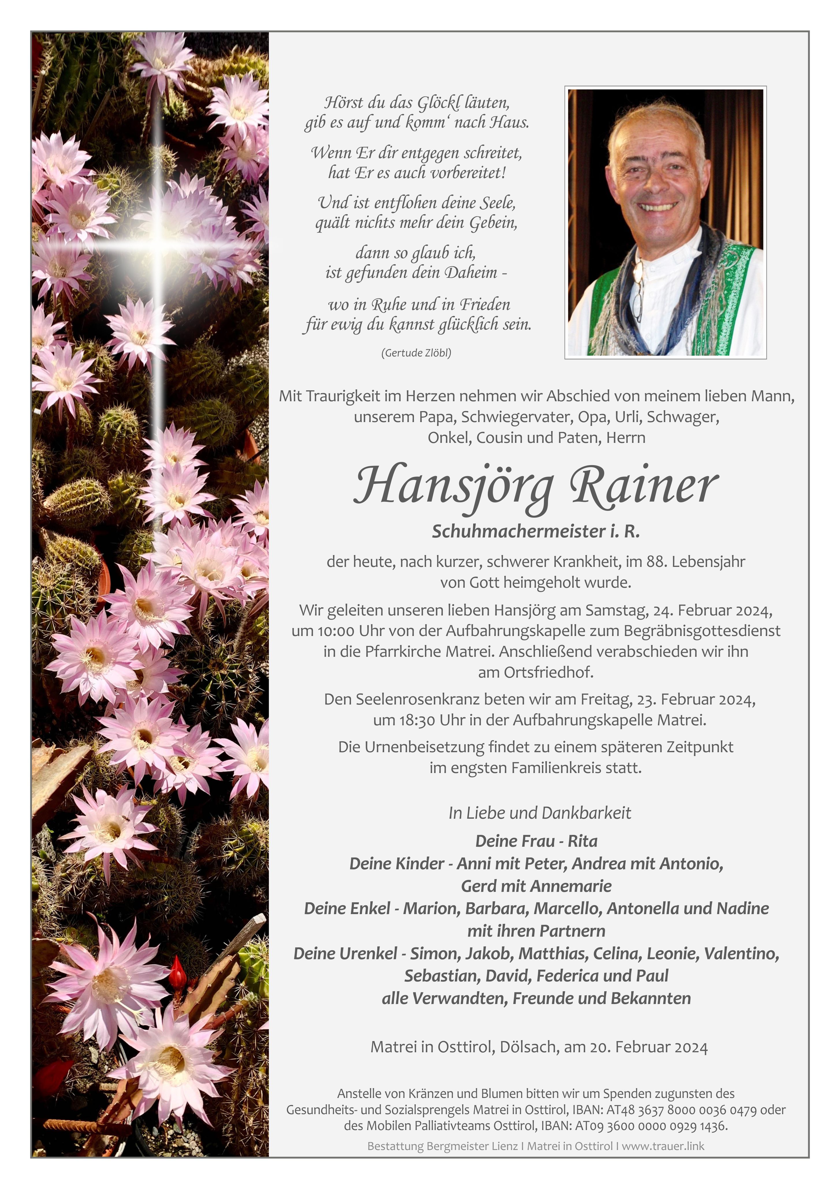 Hansjörg Rainer