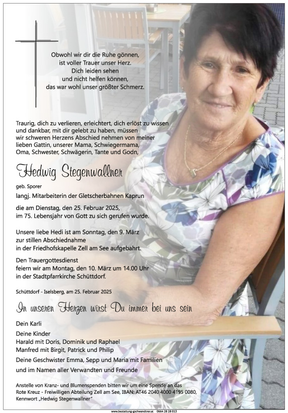 Hedwig Stegenwallner