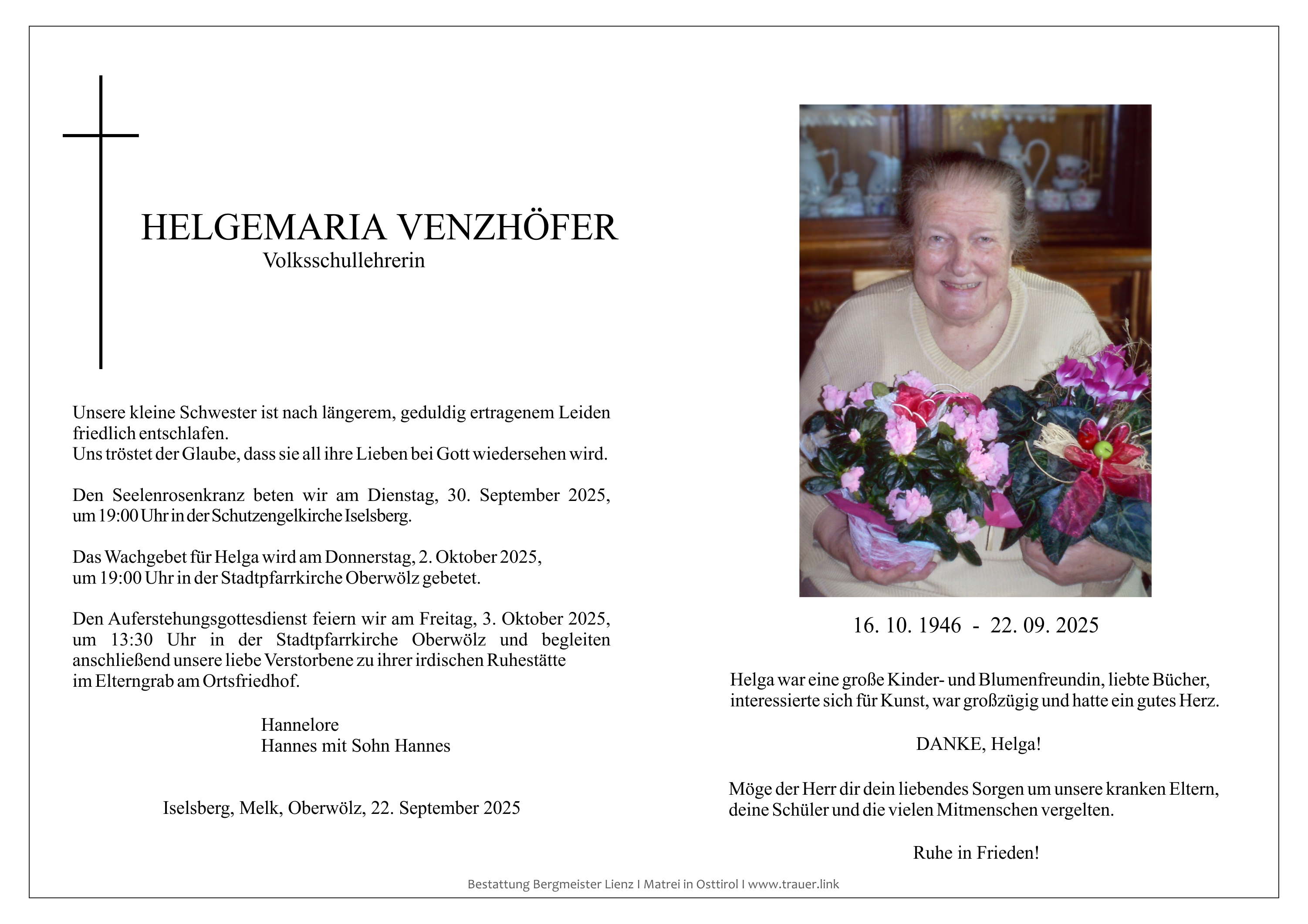 Helgemaria Venzhöfer
