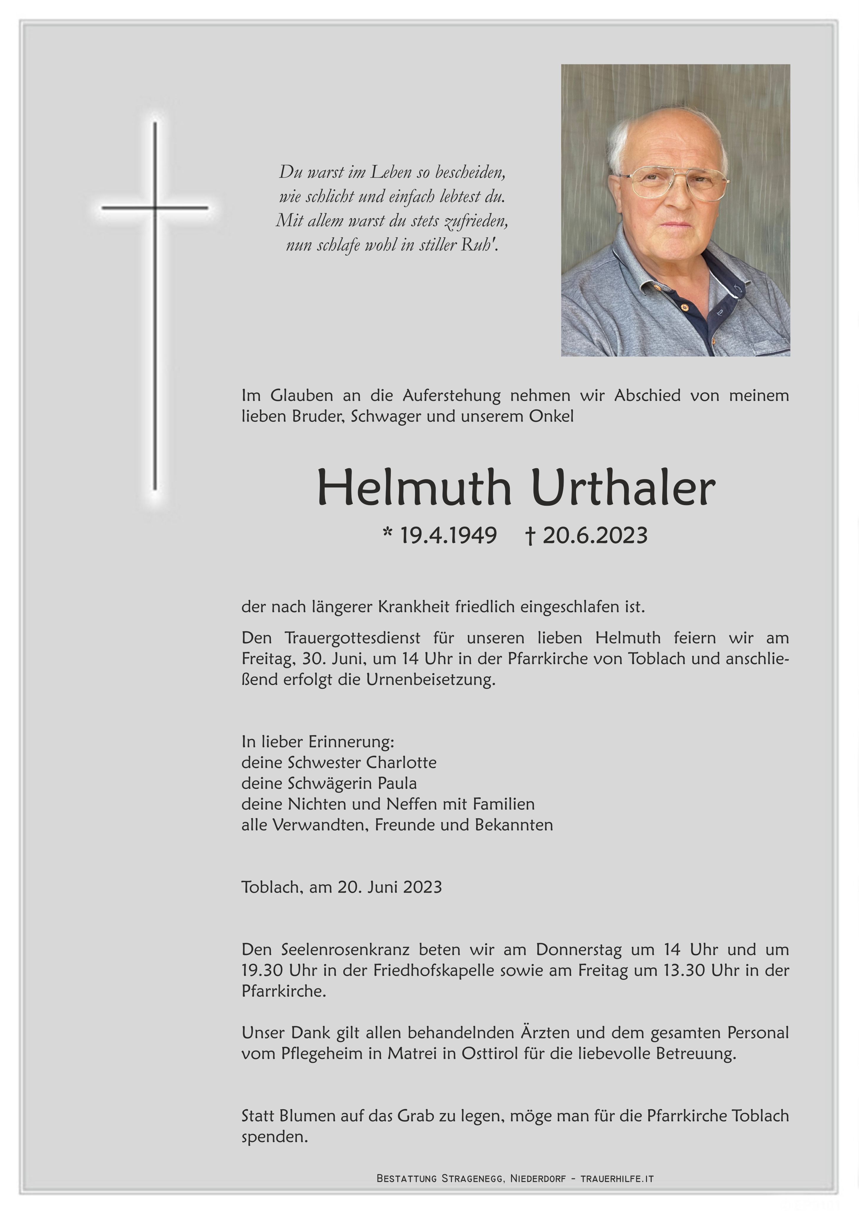 Helmuth Urthaler