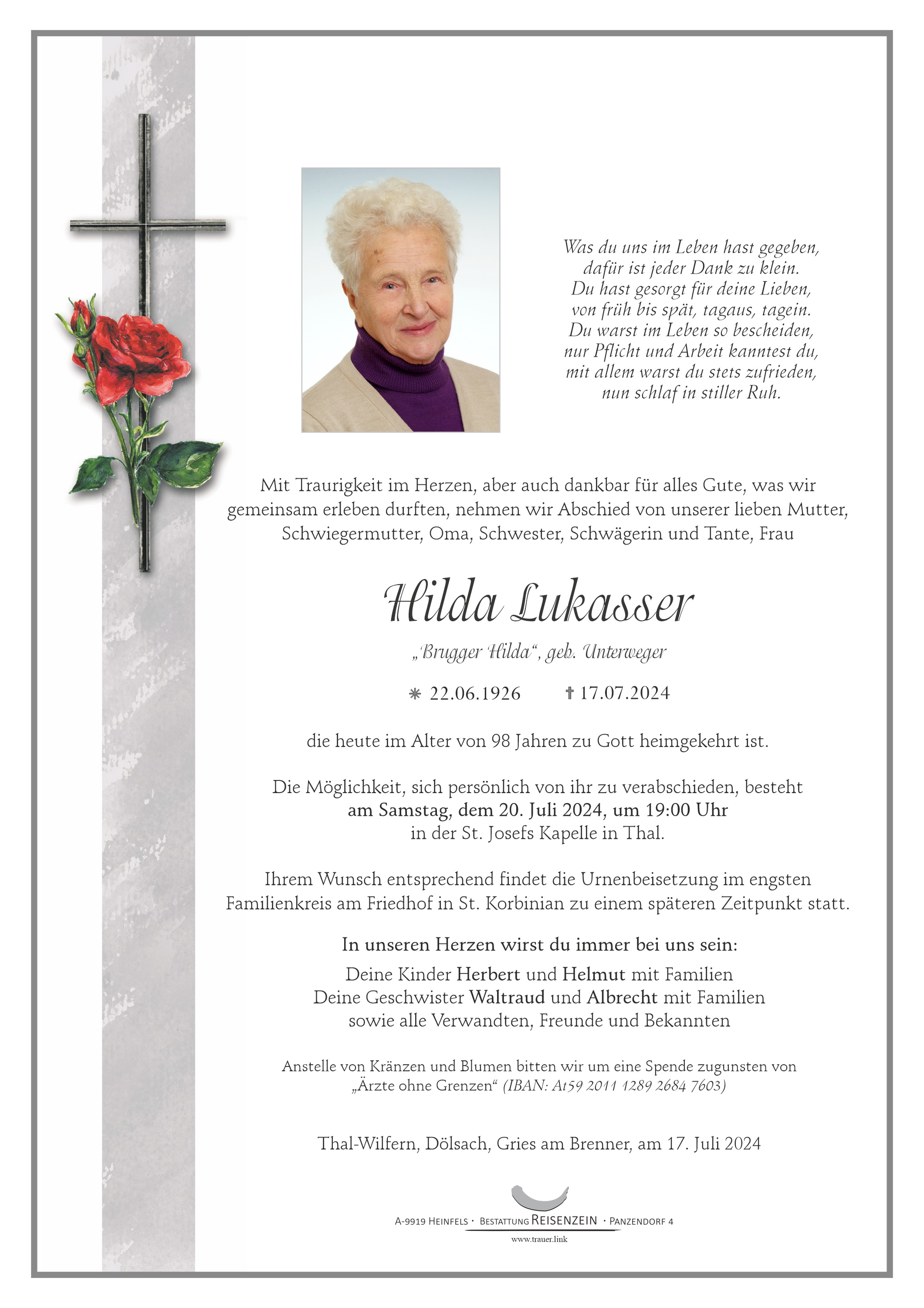 Hilda Lukasser