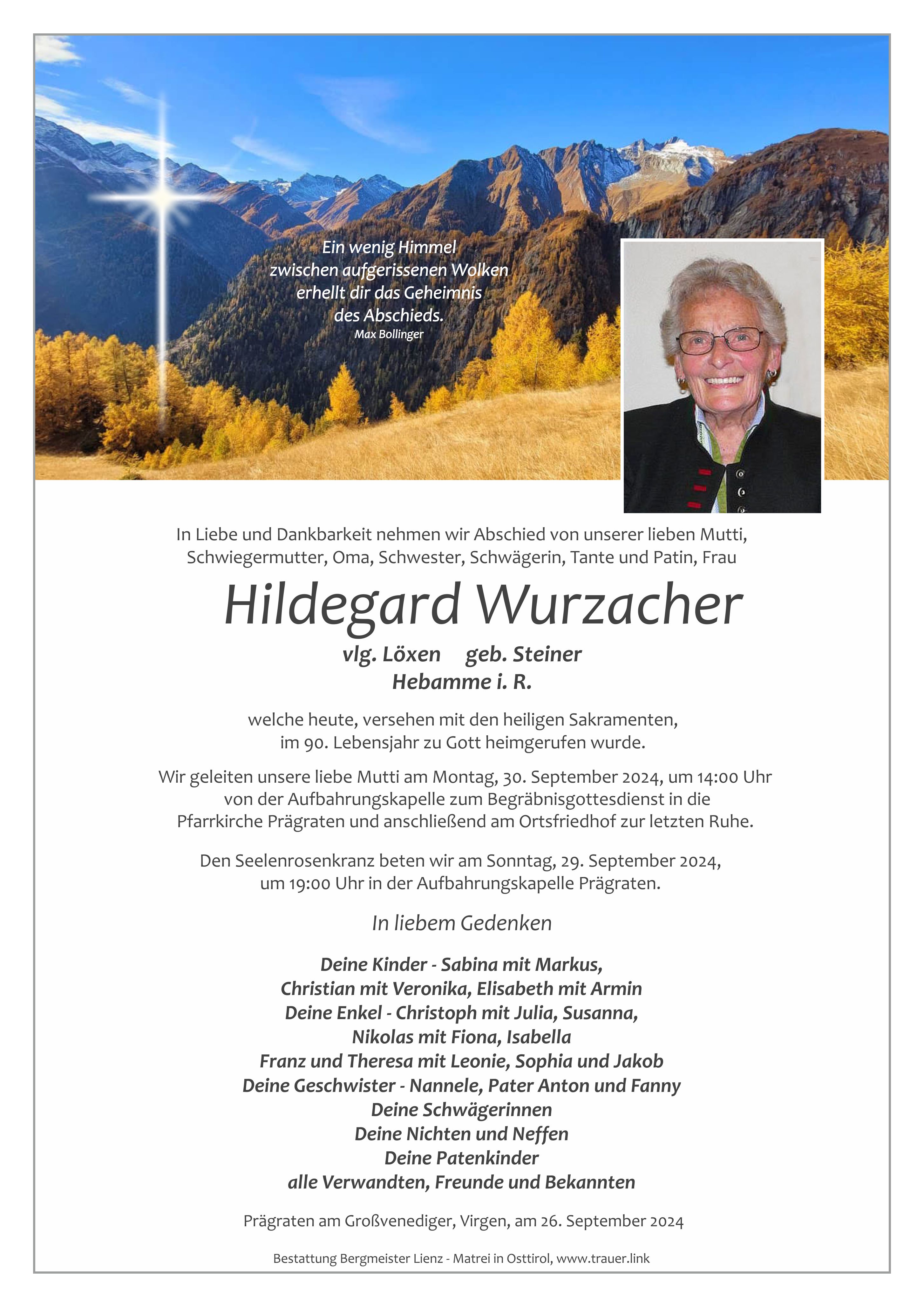 Hildegard Wurzacher