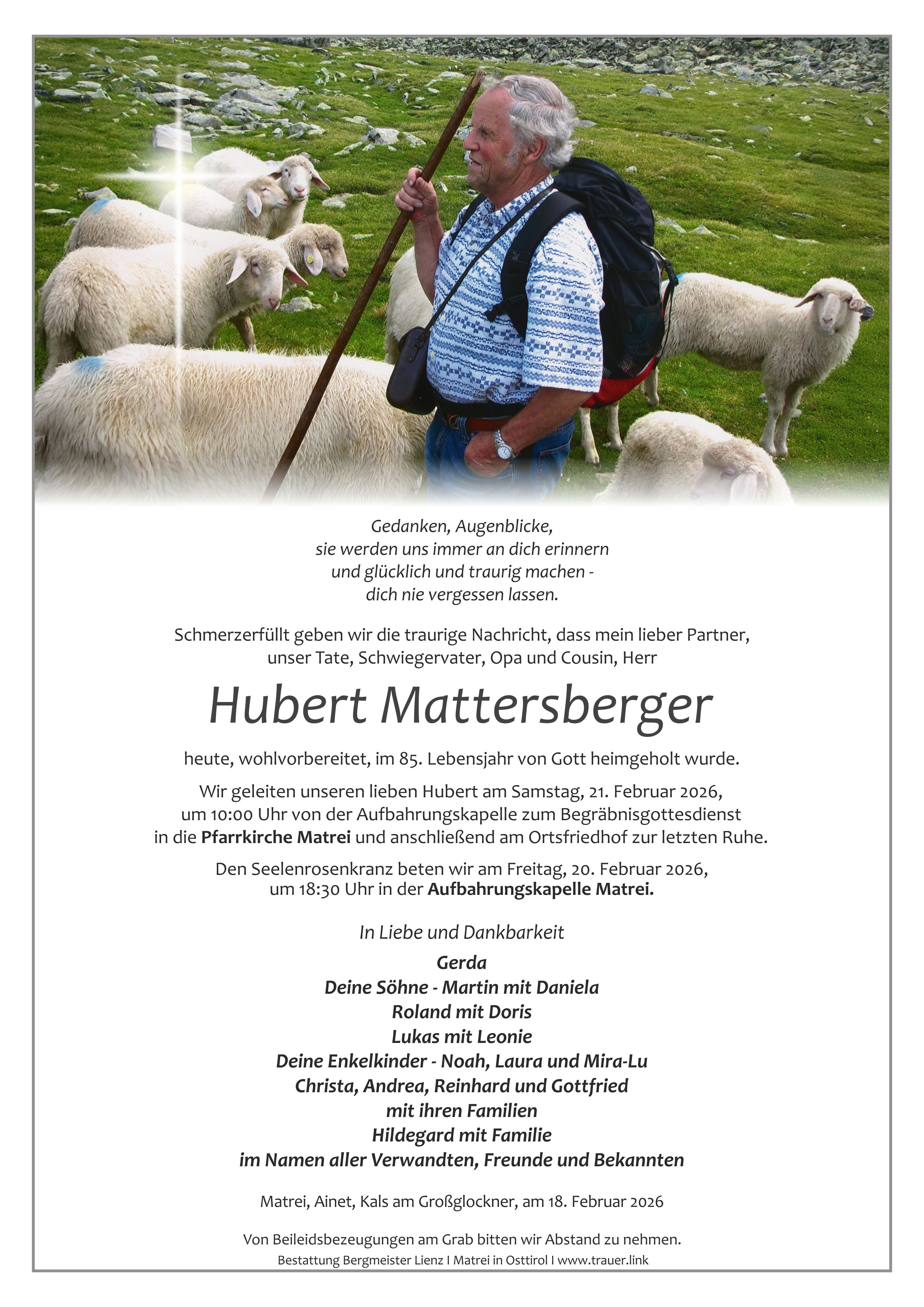 Hubert Mattersberger