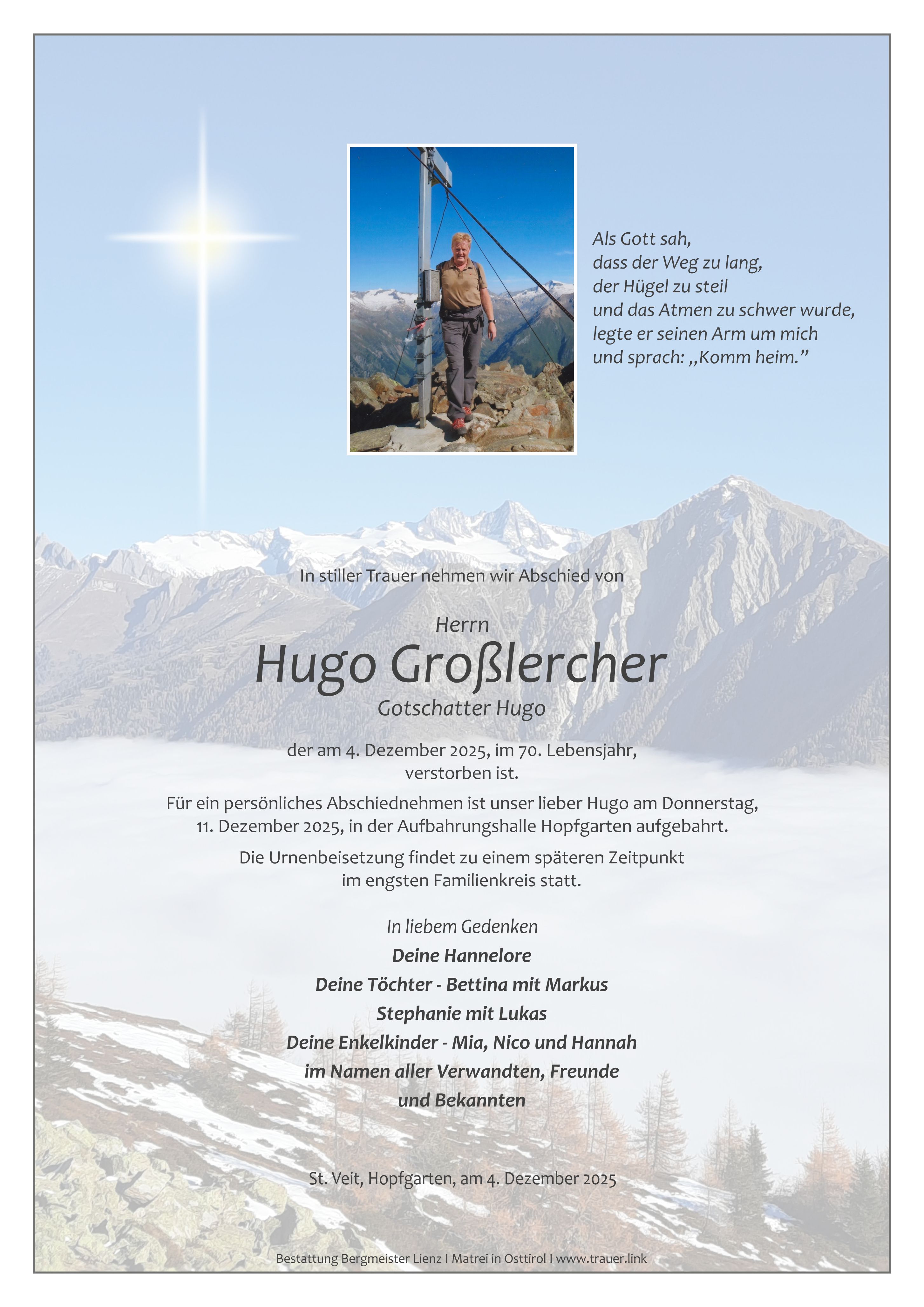 Hugo Großlercher