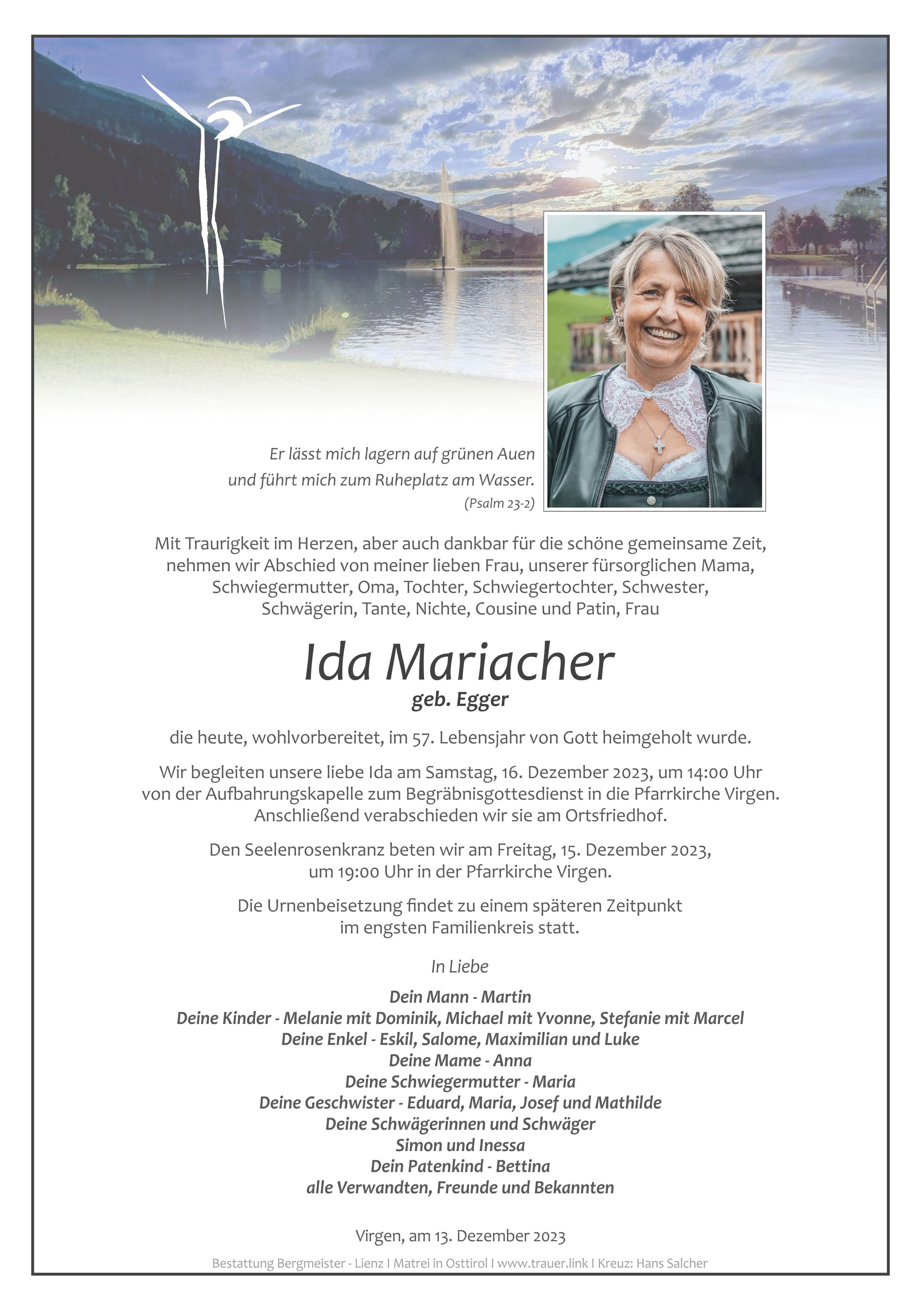 Ida Mariacher
