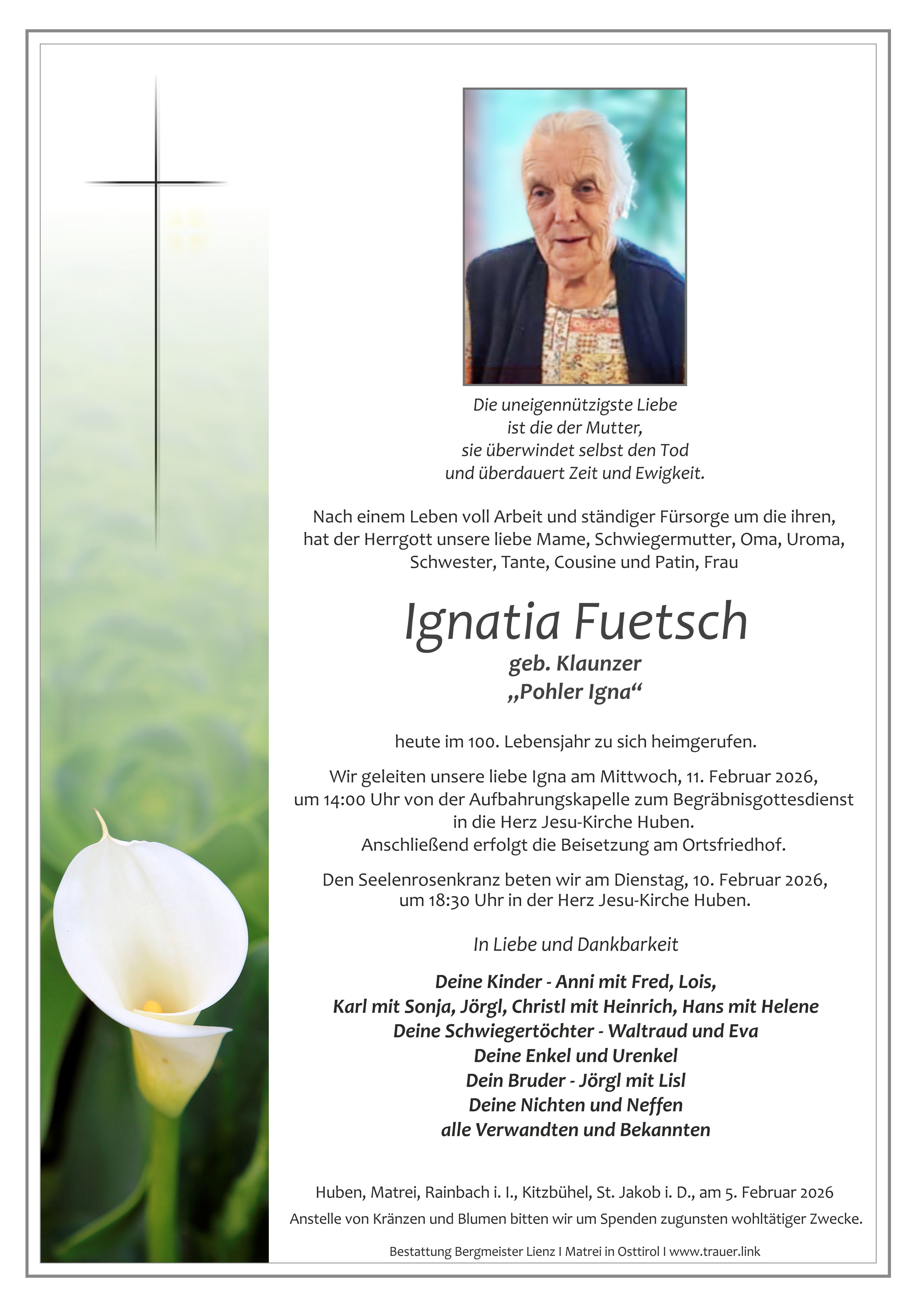 Ignatia Fuetsch