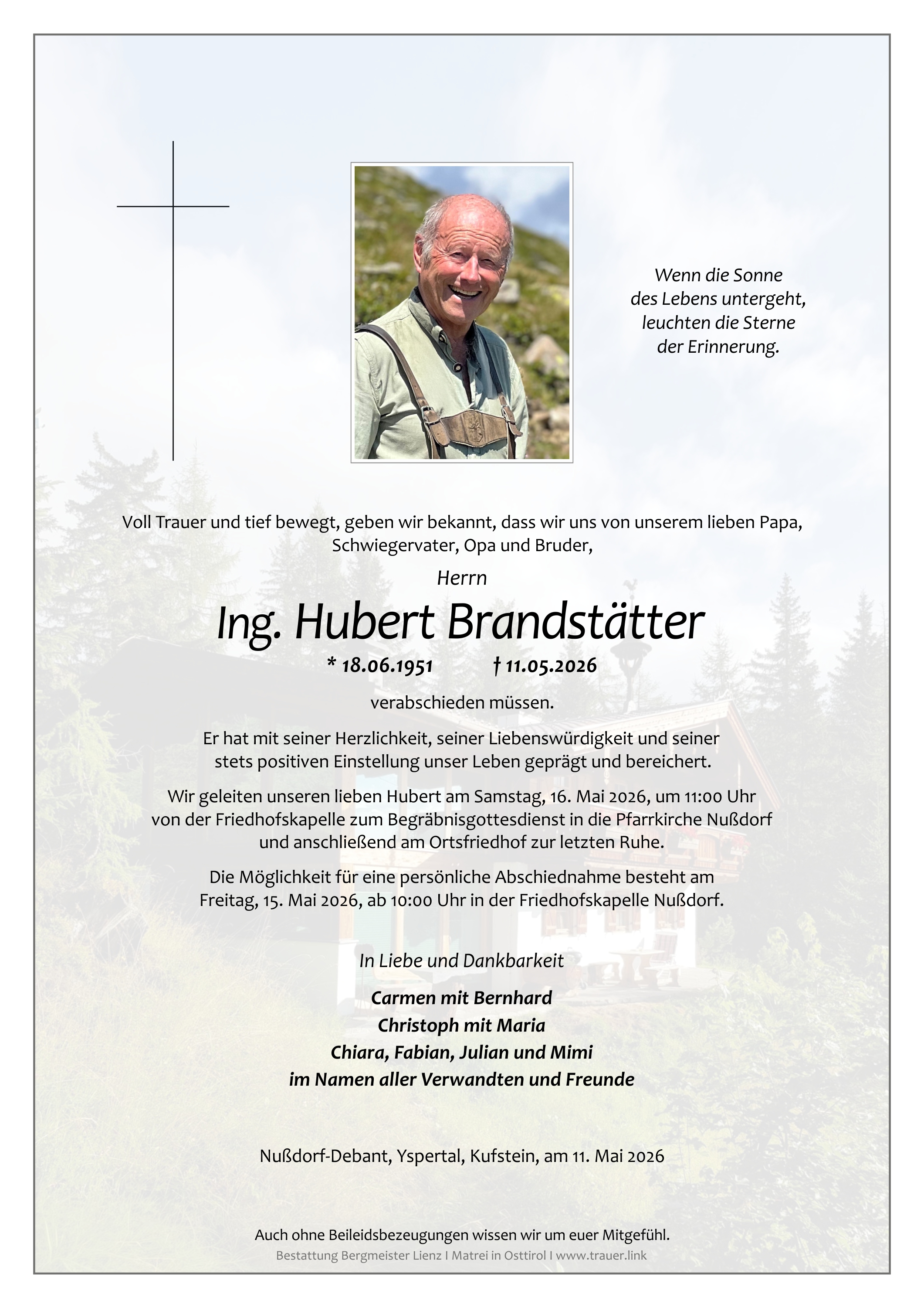 Ing. Hubert Brandstätter