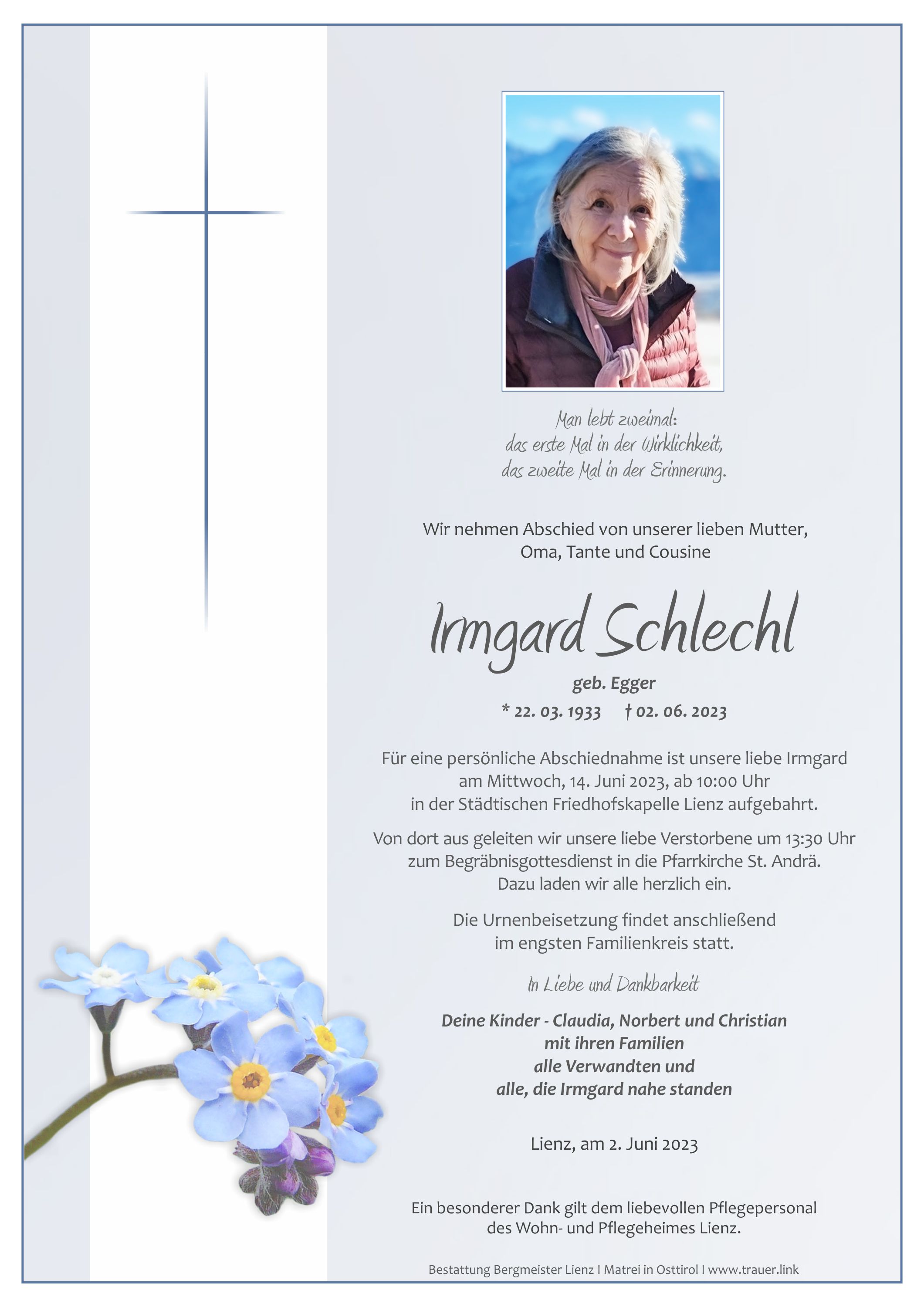 Irmgard Schlechl
