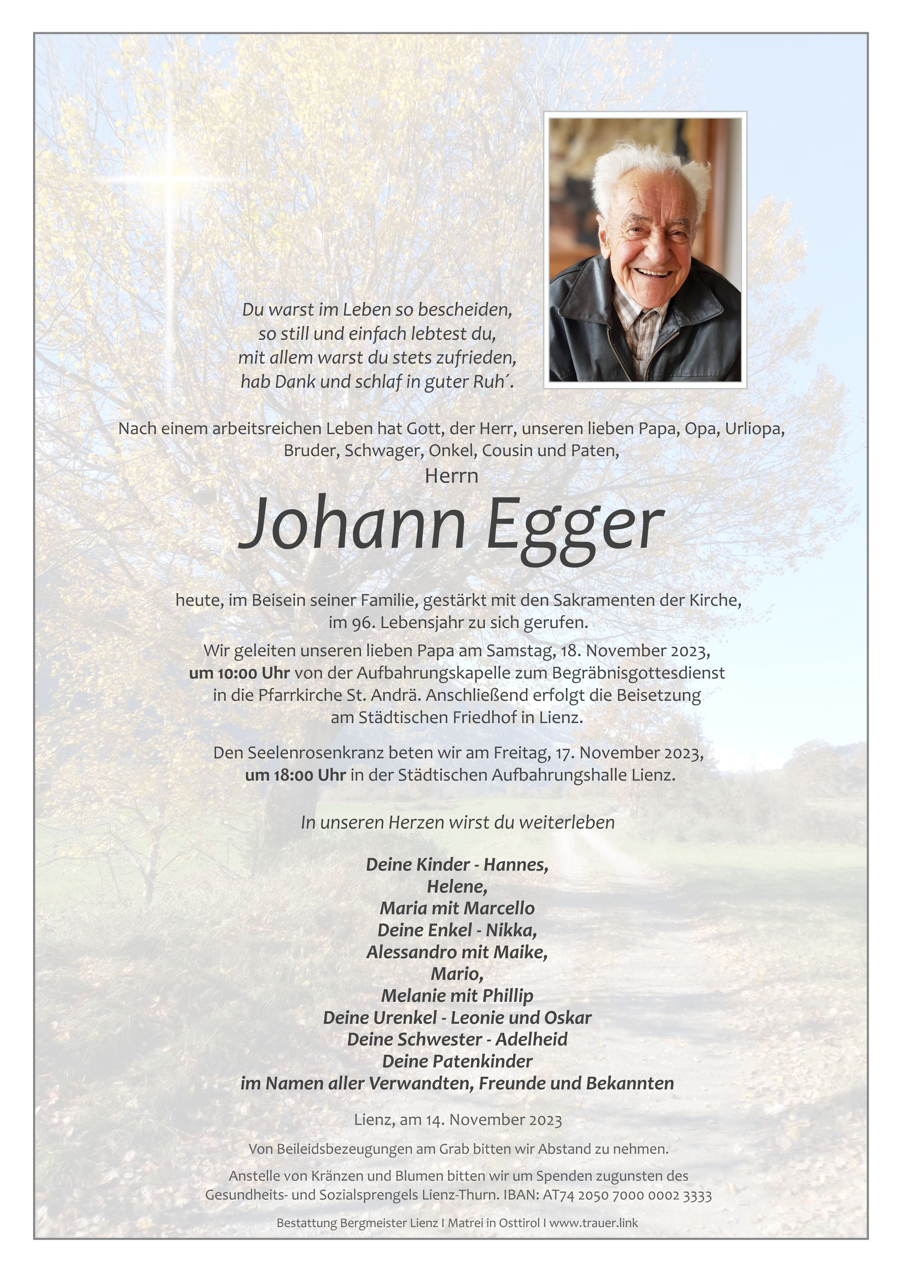 Johann Egger