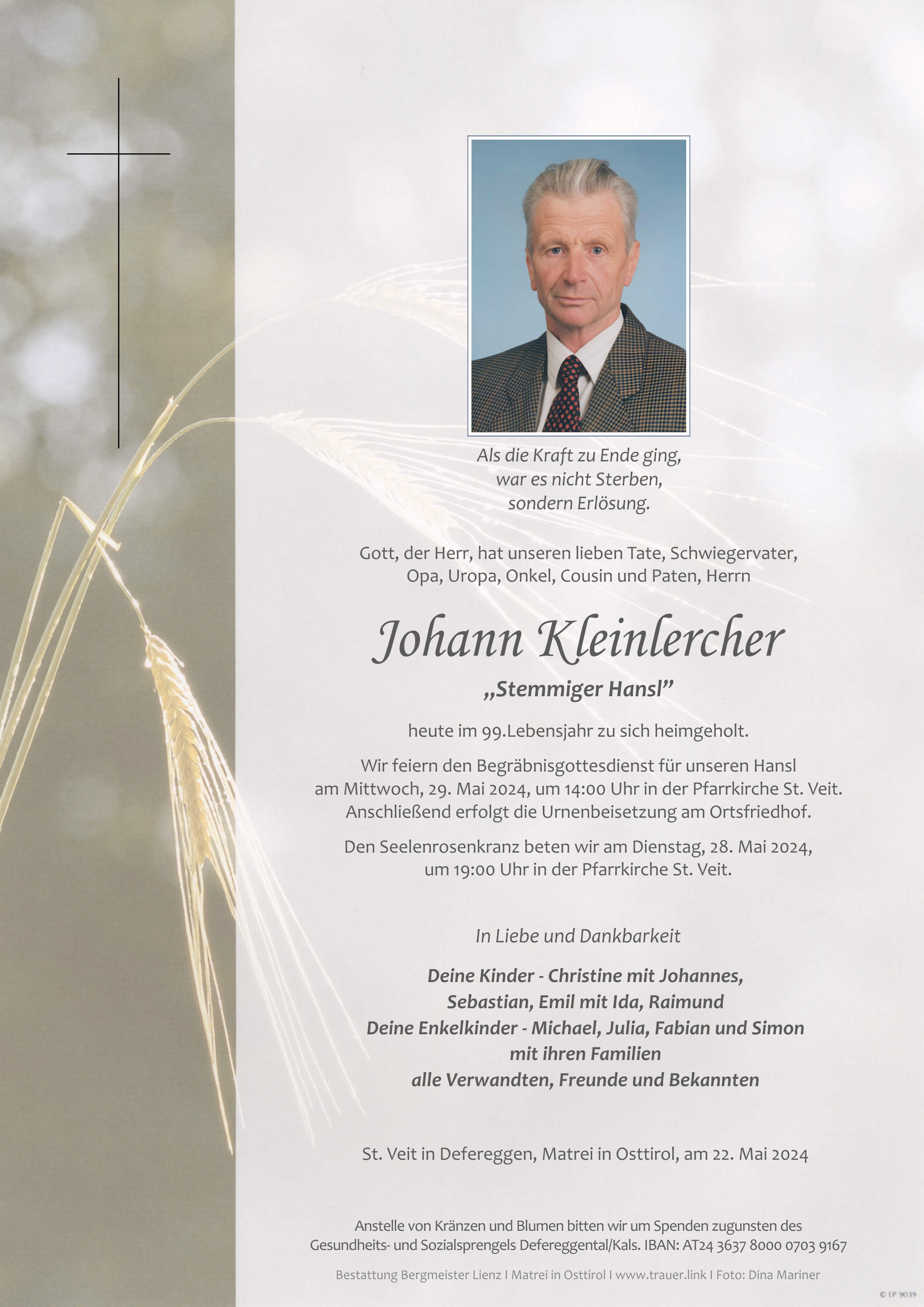 Johann Kleinlercher