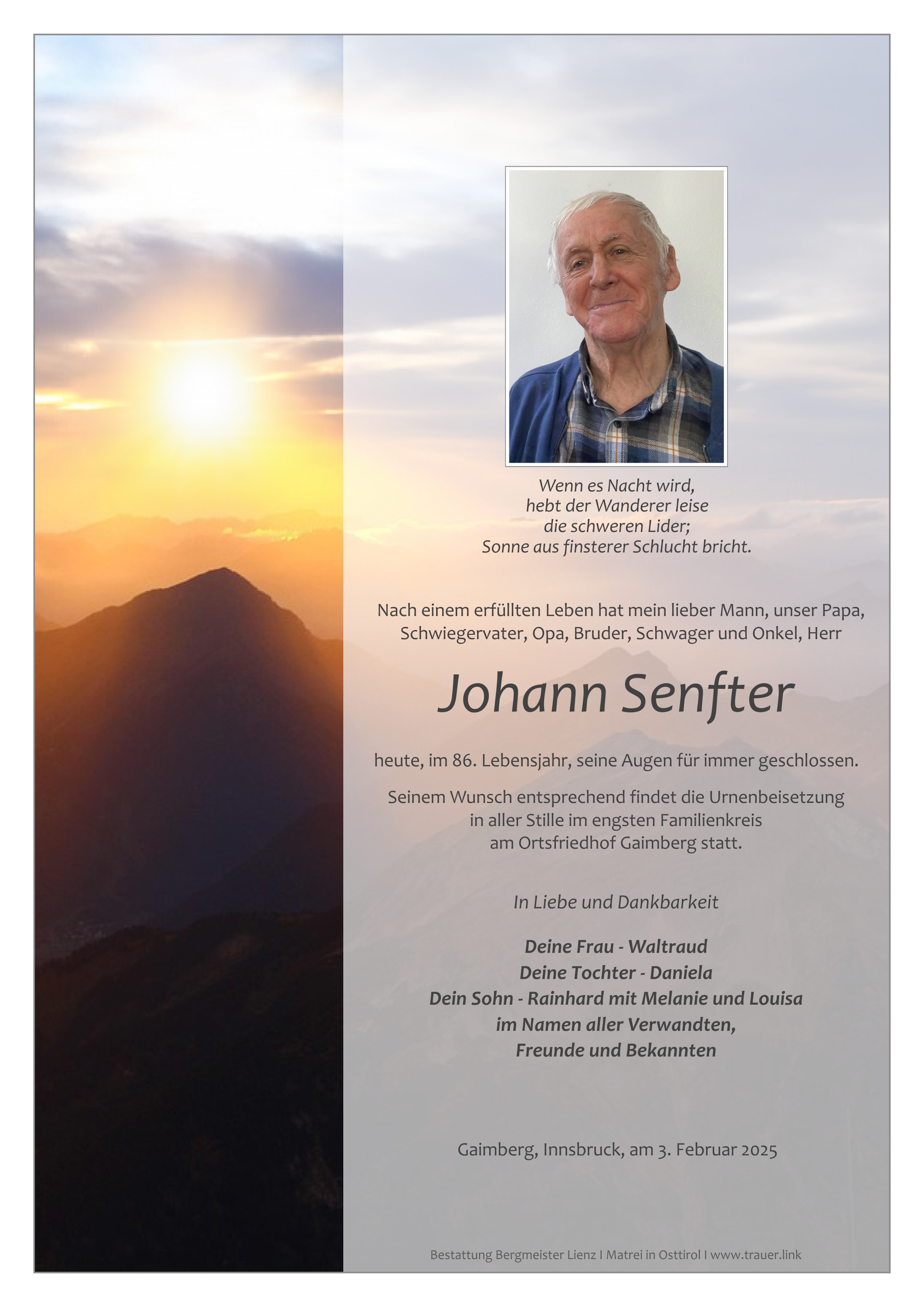 Johann Senfter