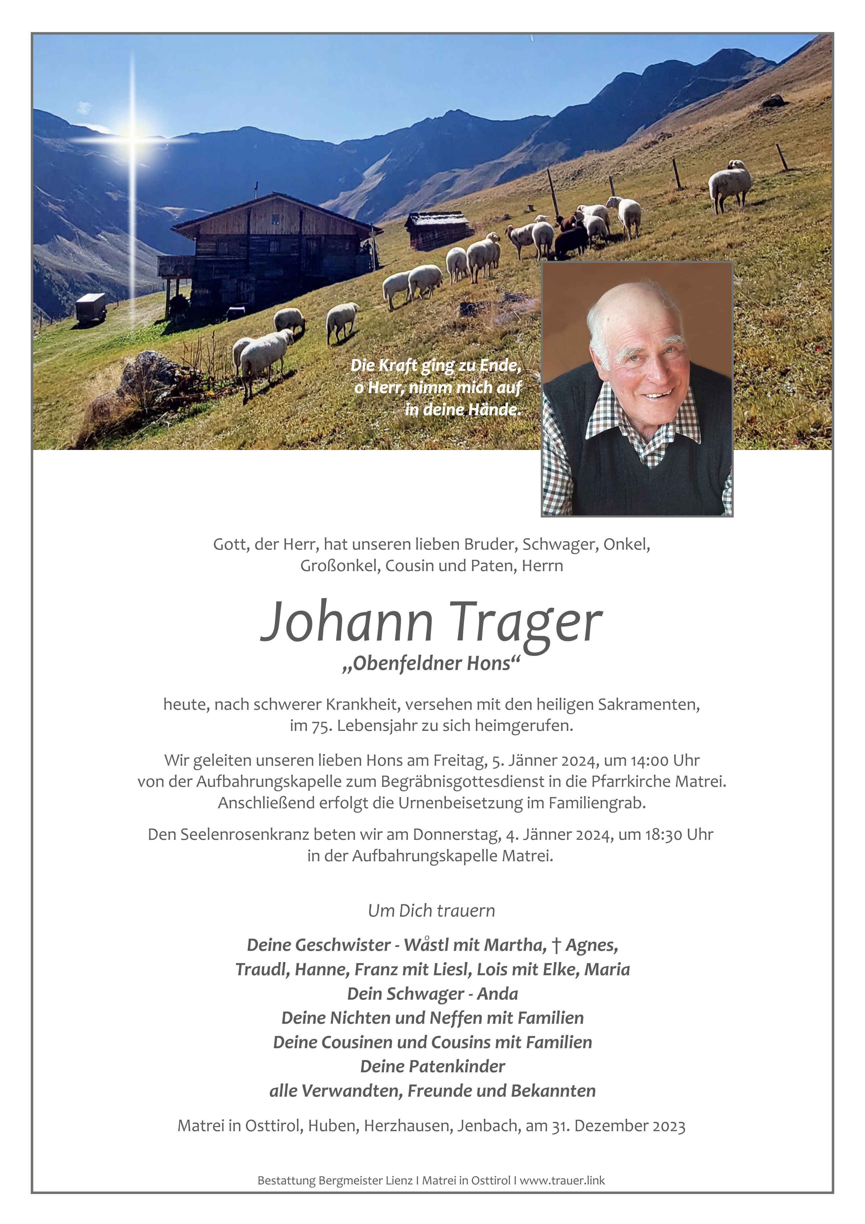 Johann Trager