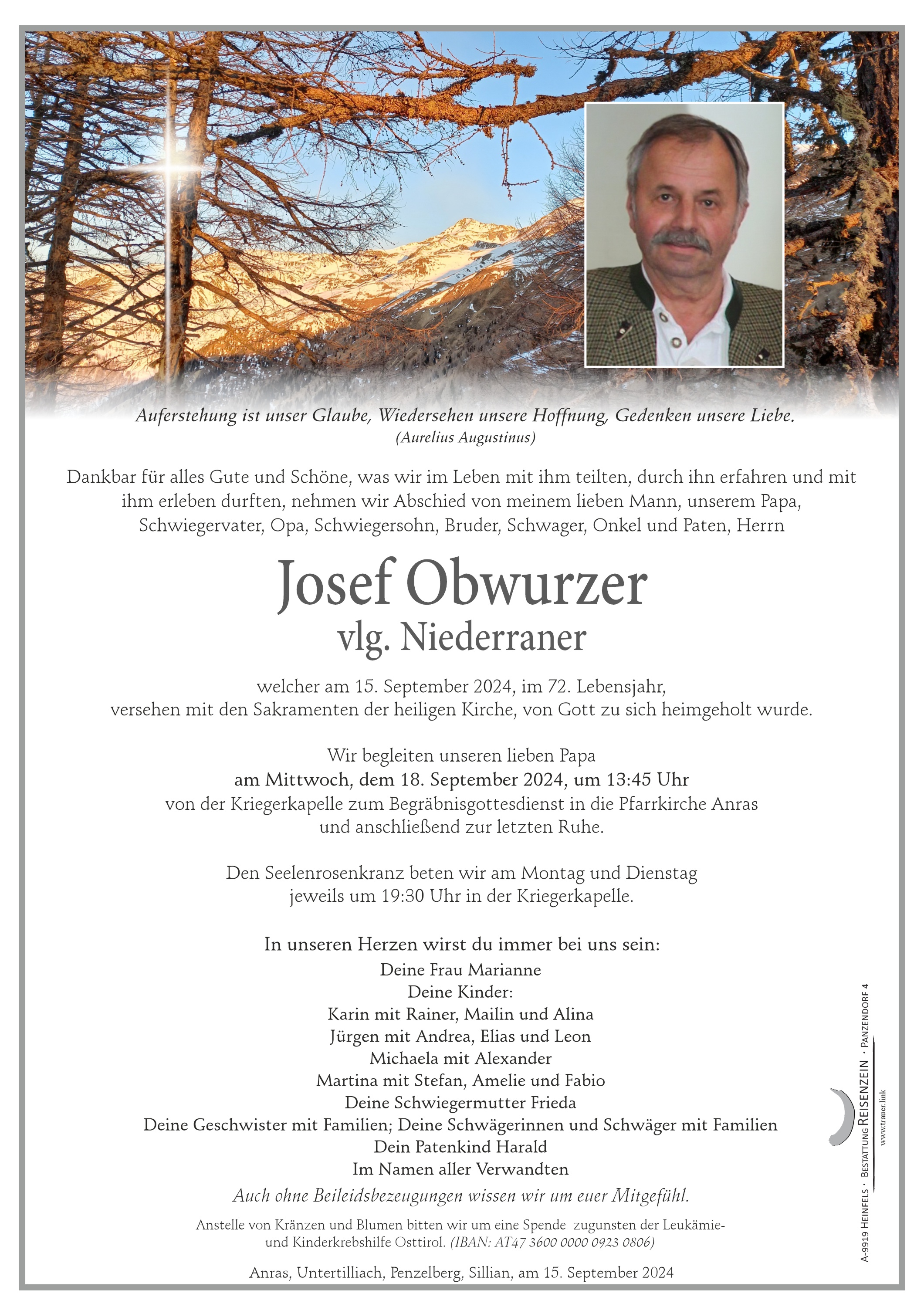 Josef Obwurzer