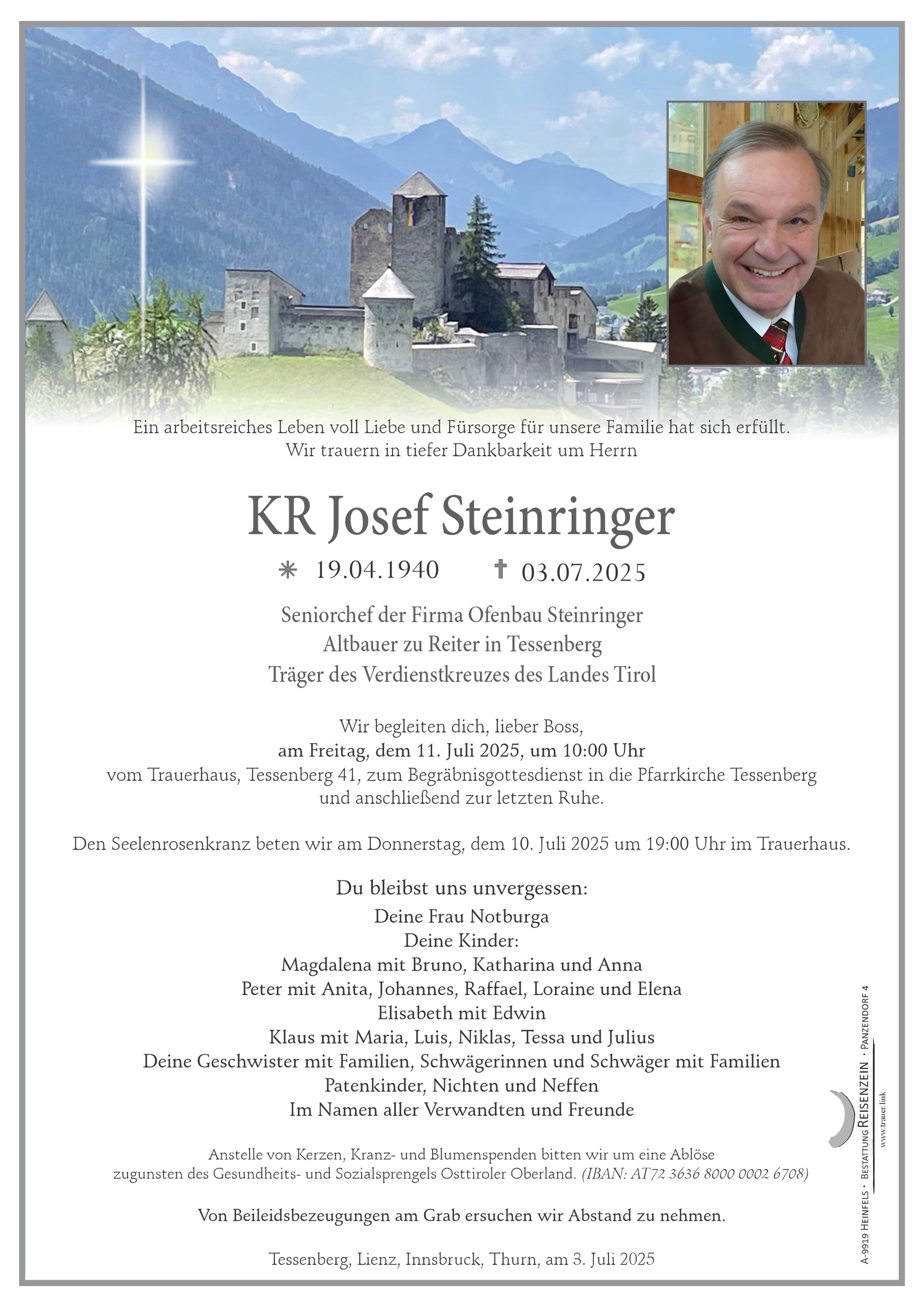Josef Steinringer