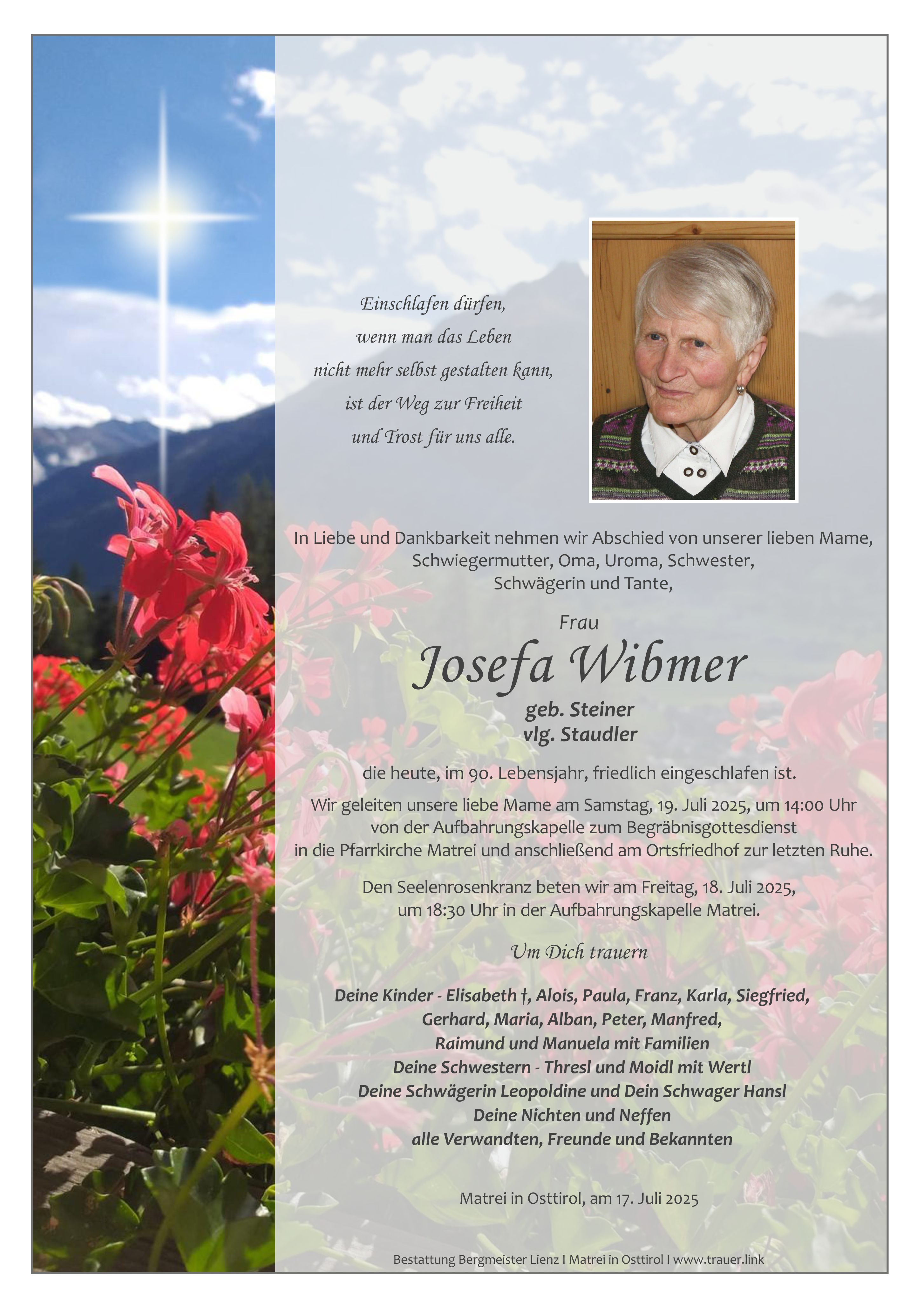 Josefa Wibmer