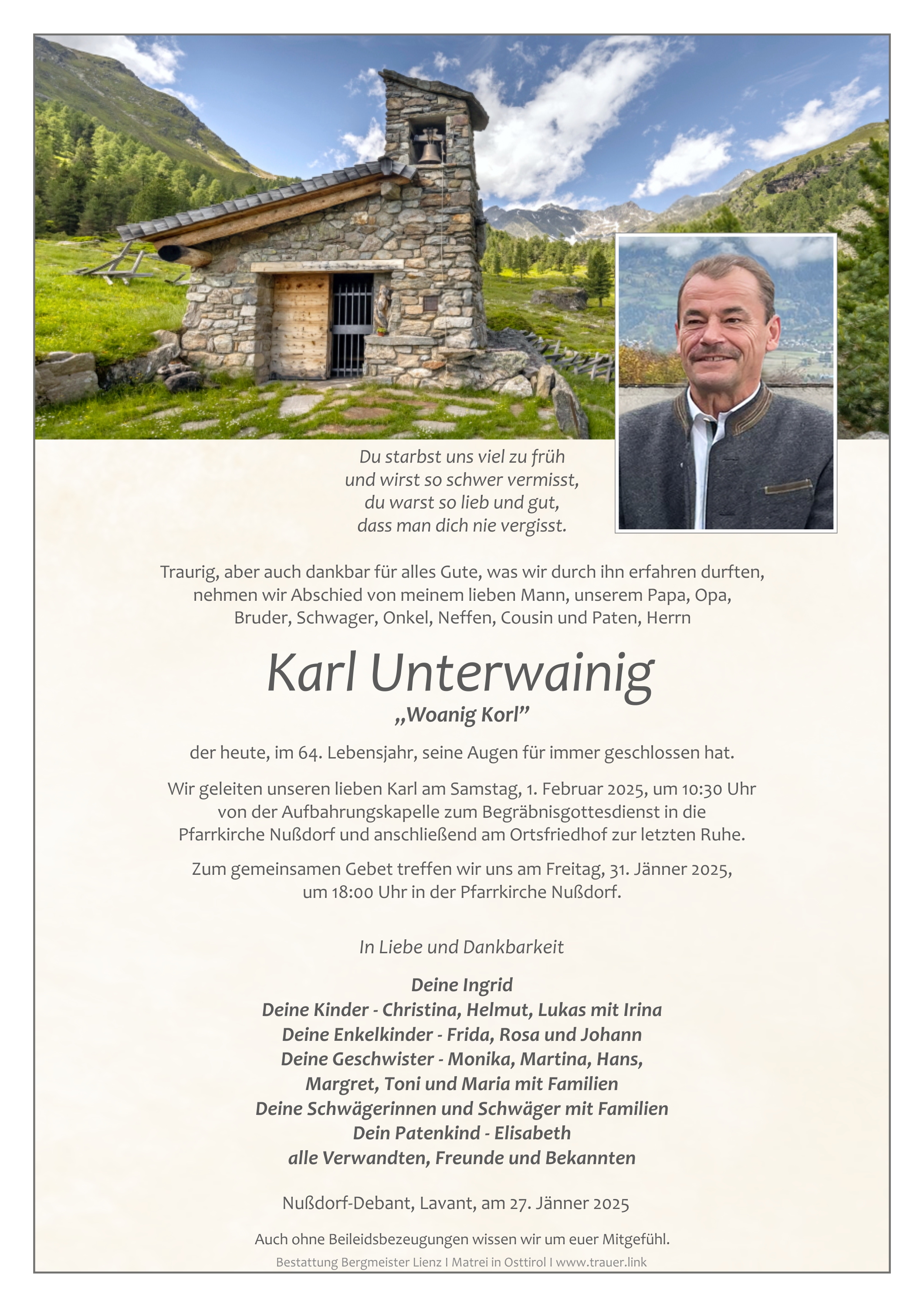 Karl Unterwainig