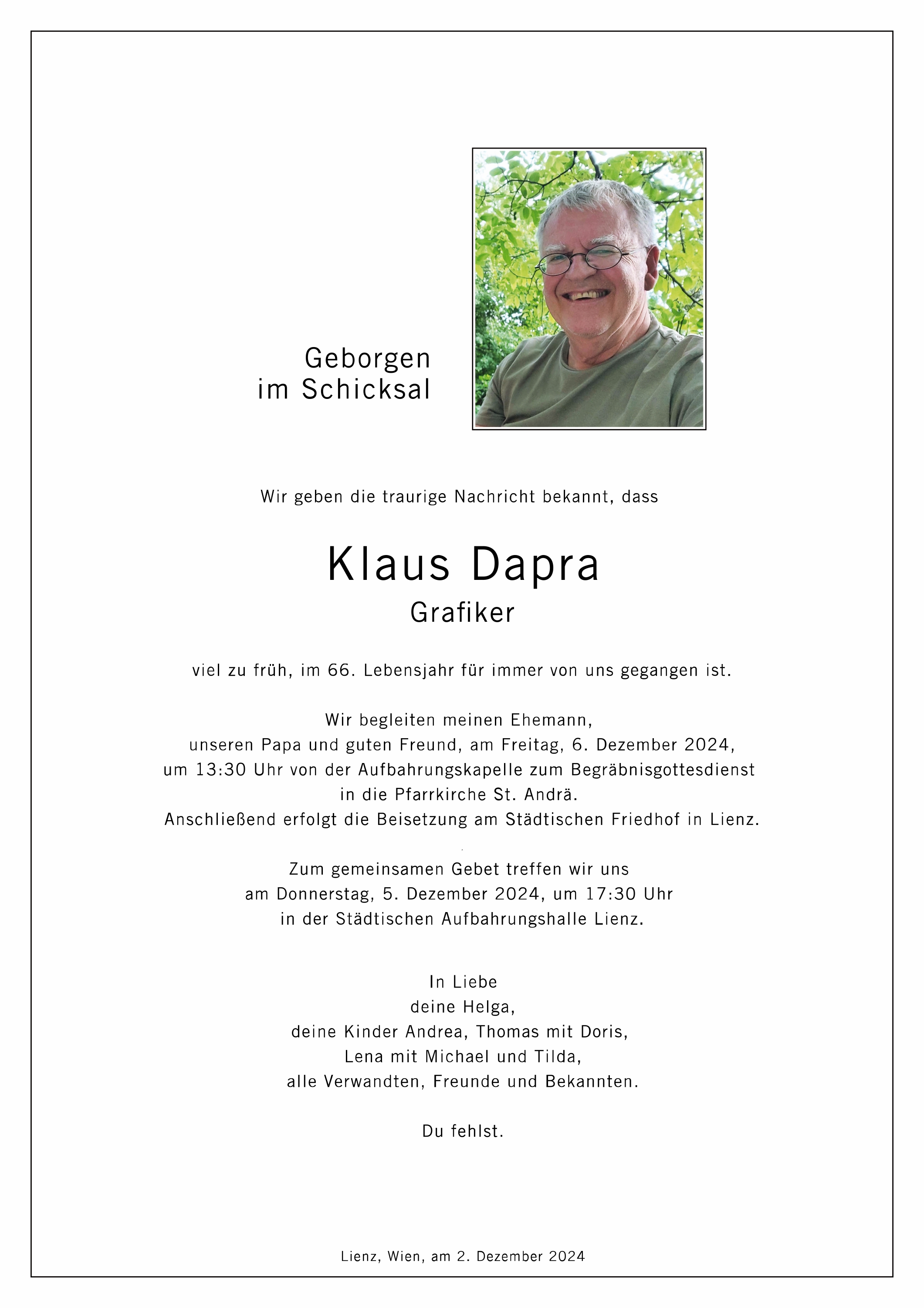 Klaus Dapra