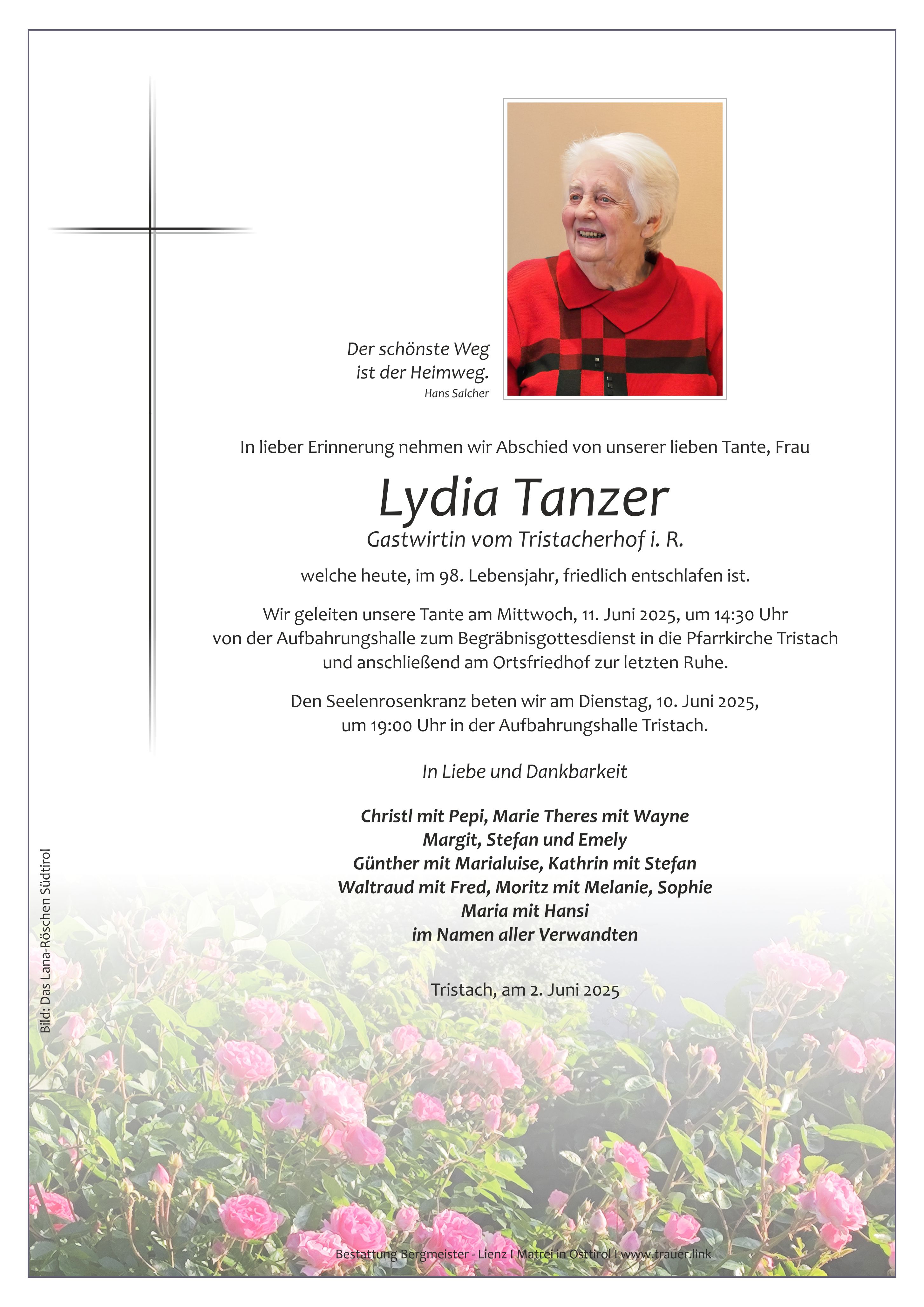 Lydia Tanzer