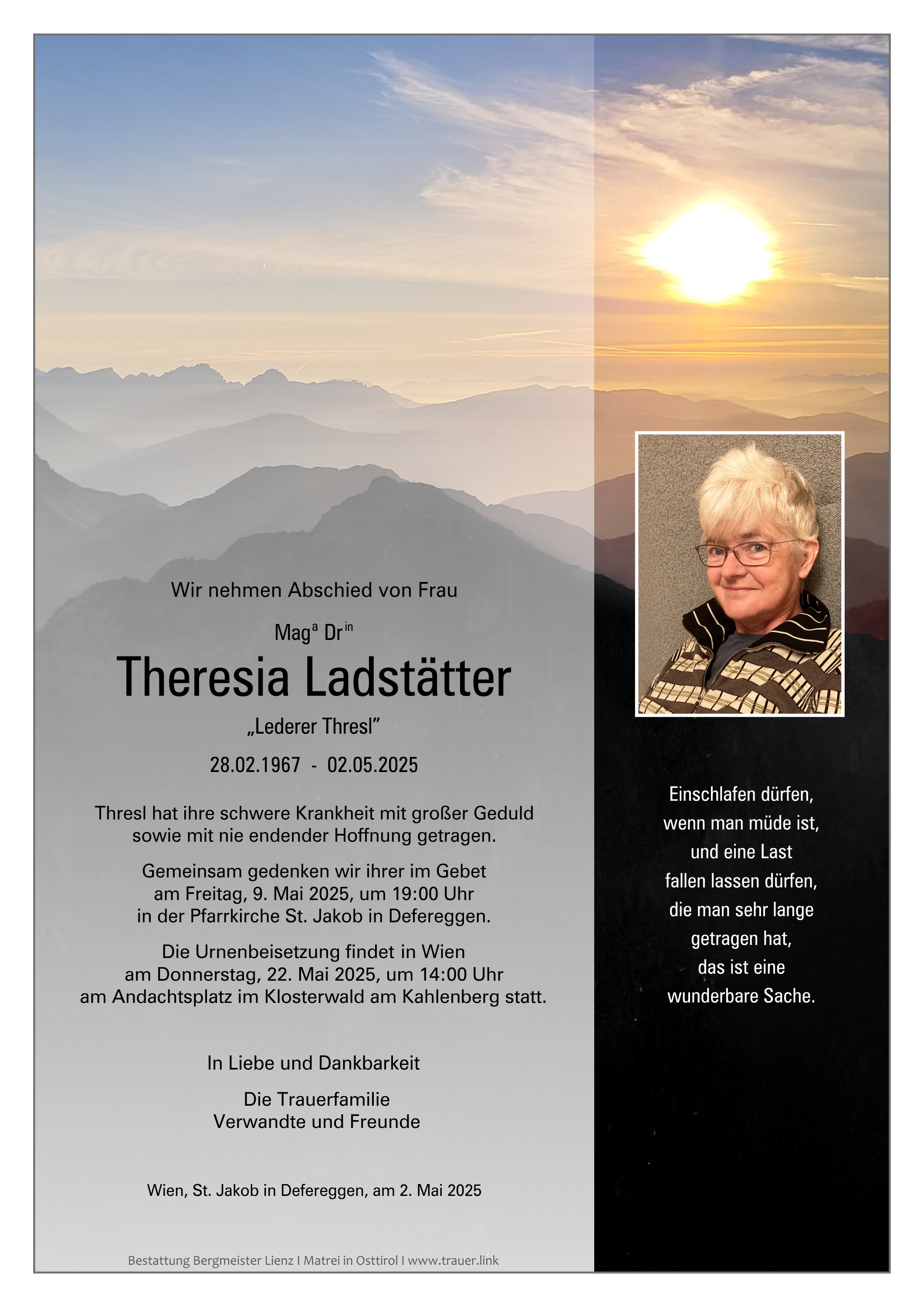 Mag. Dr. Theresia Ladstätter