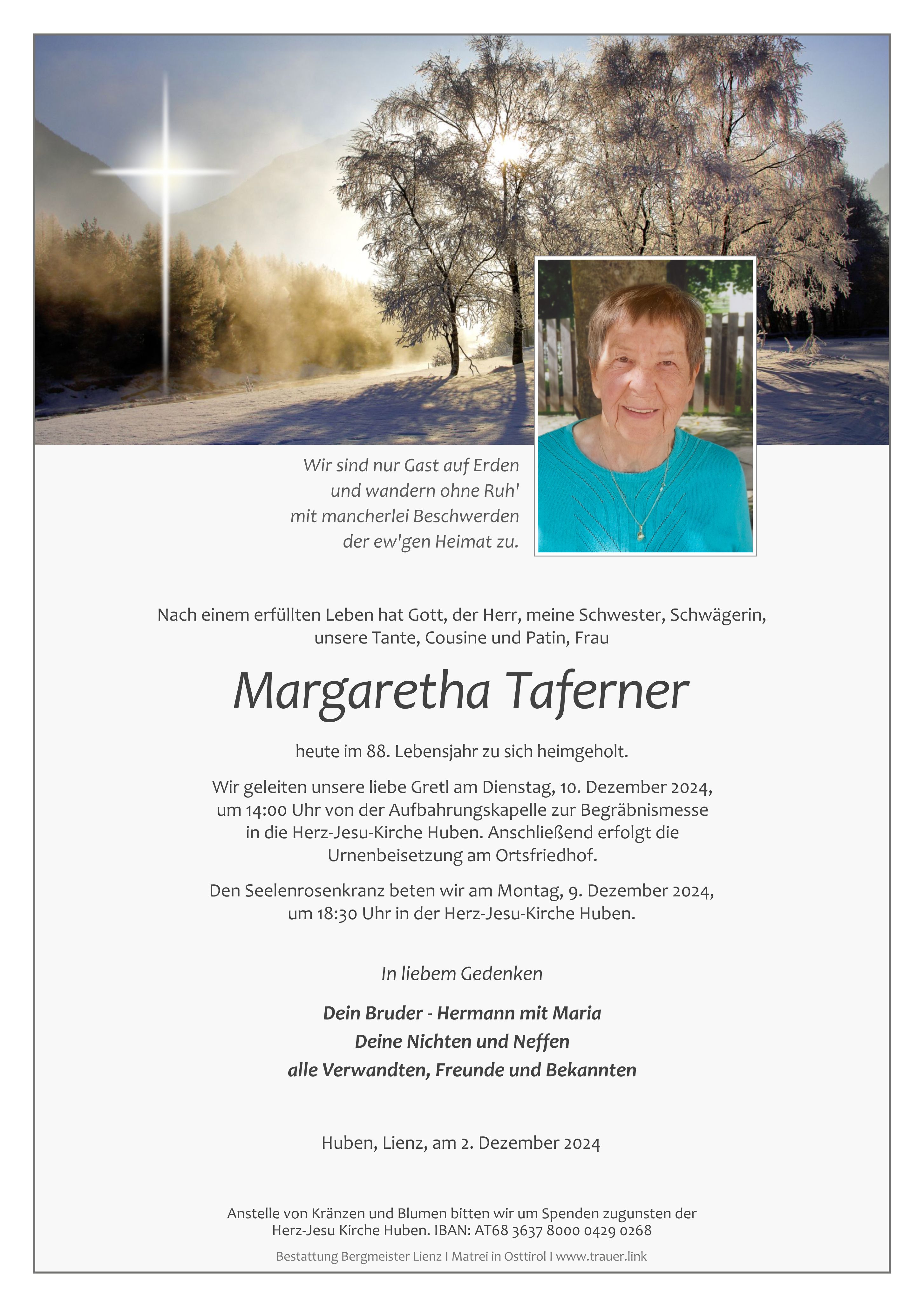 Margaretha Taferner