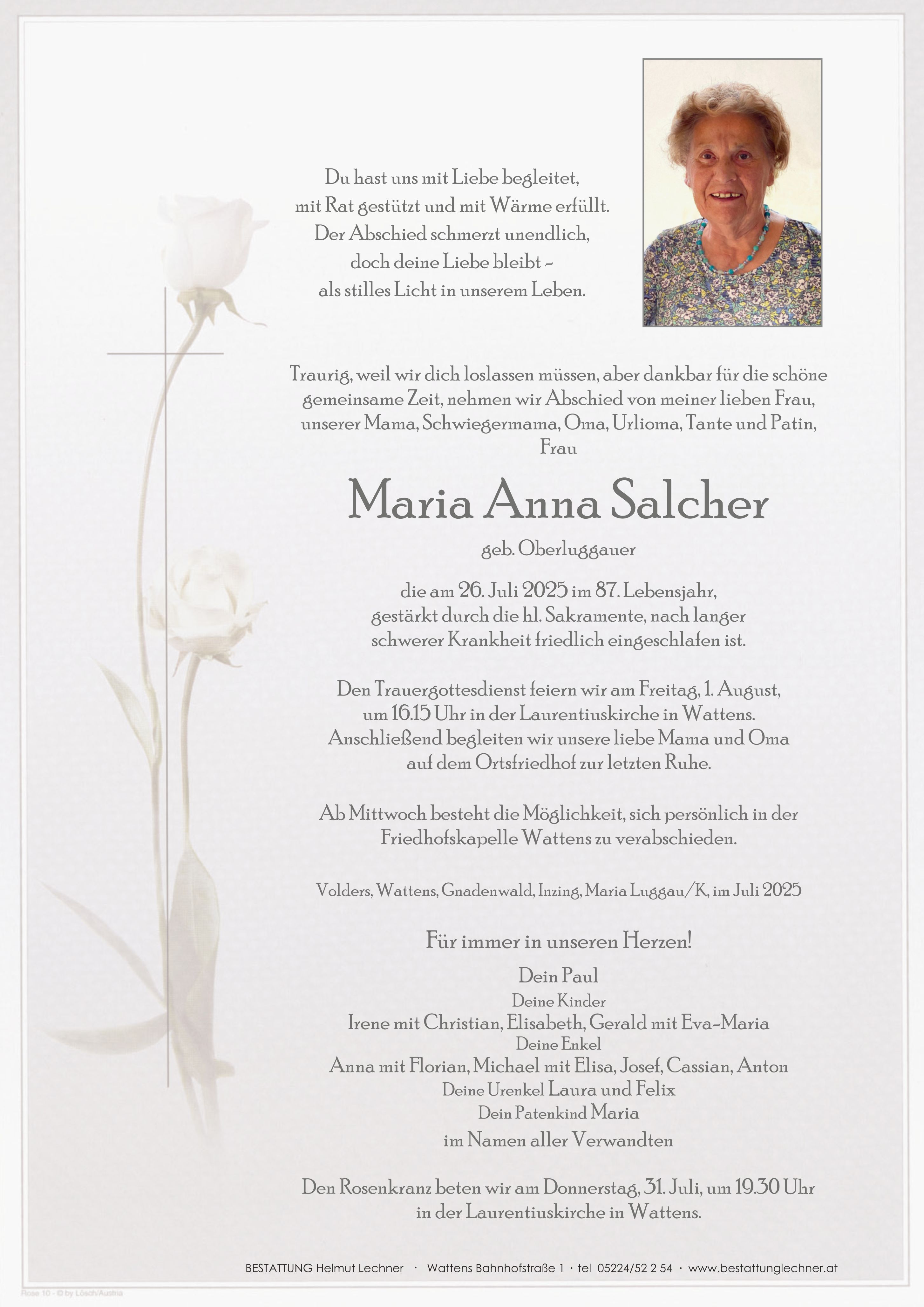 Maria Anna Salcher