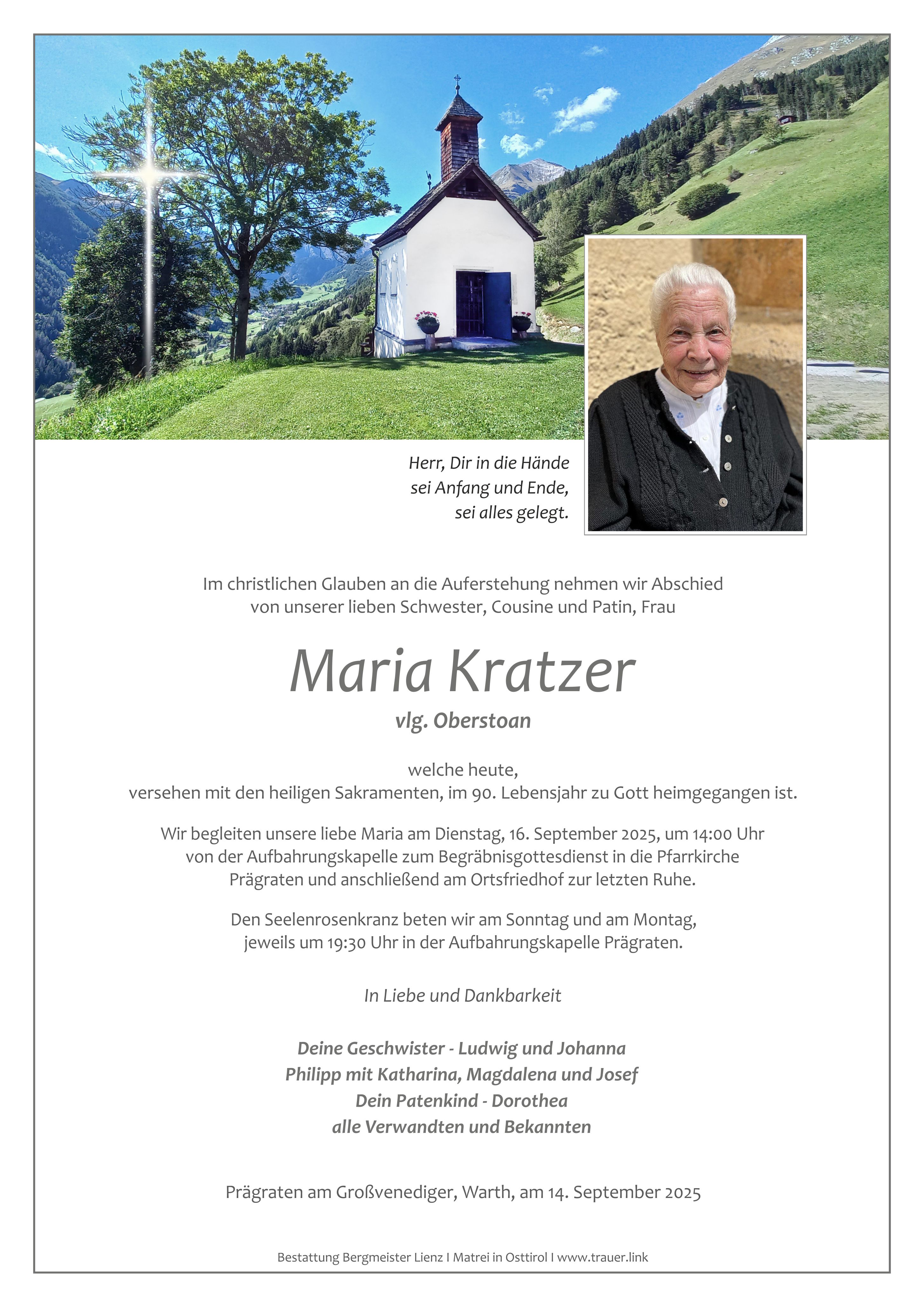 Maria Kratzer