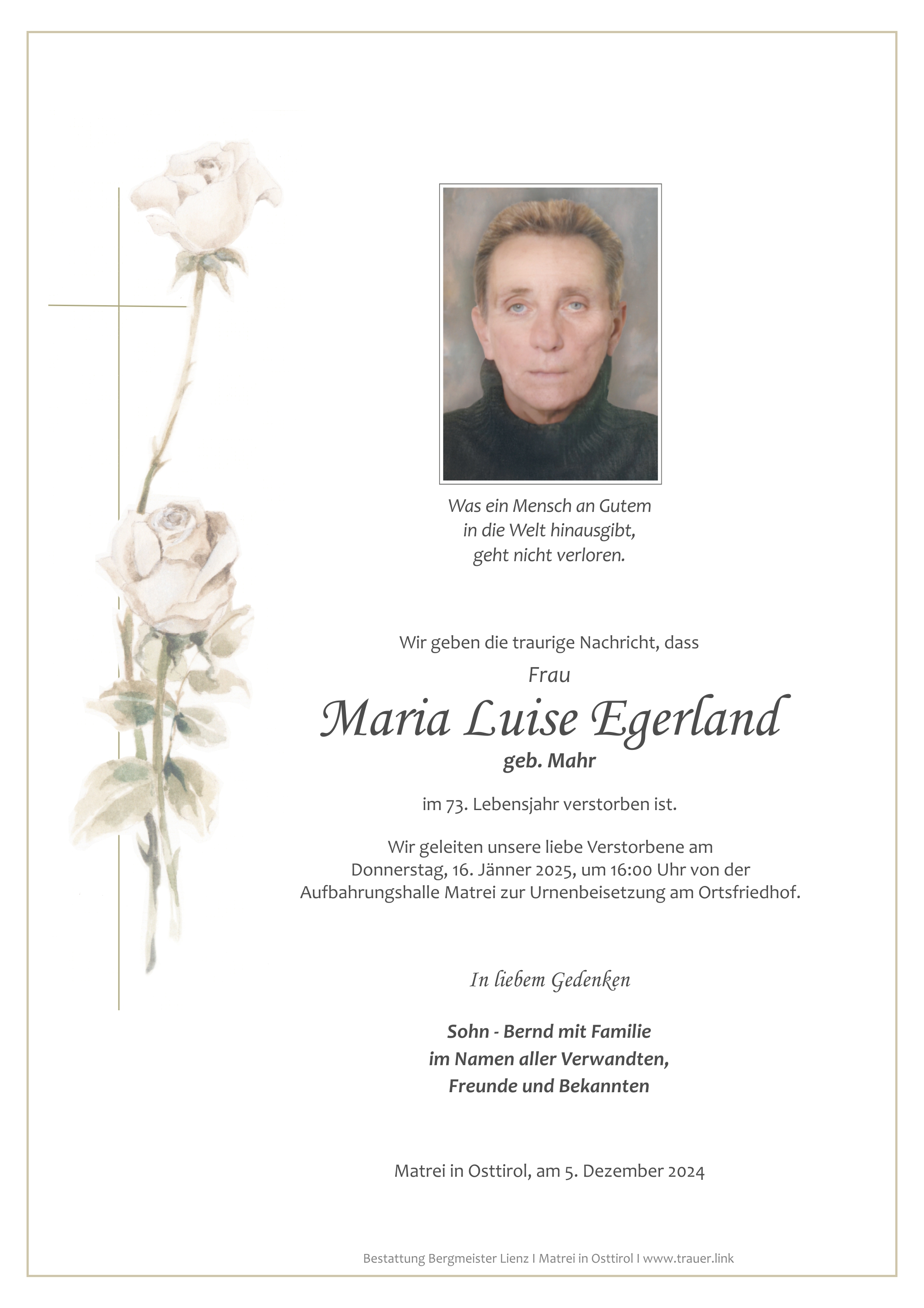 Maria Luise Egerland
