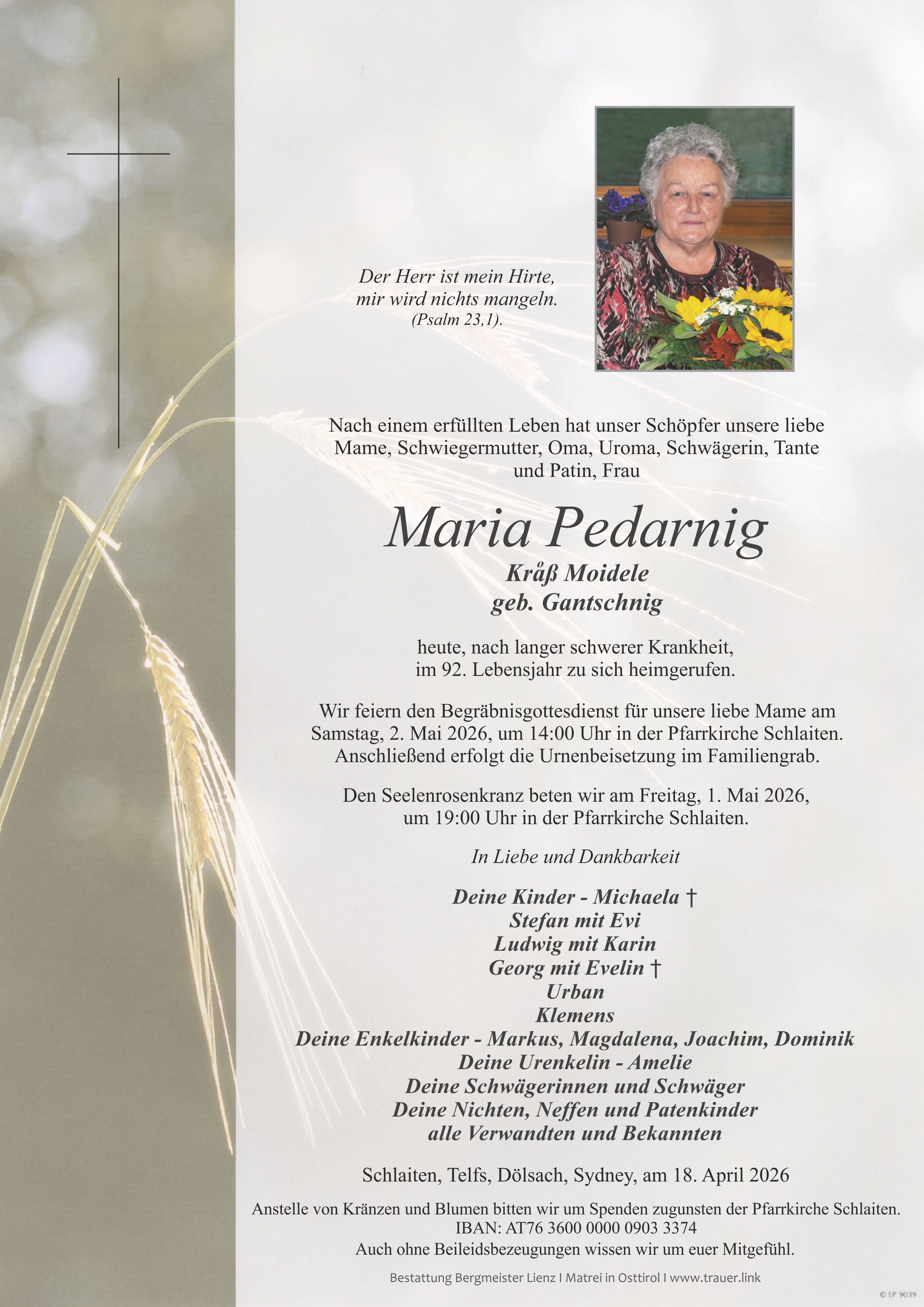 Maria Pedarnig