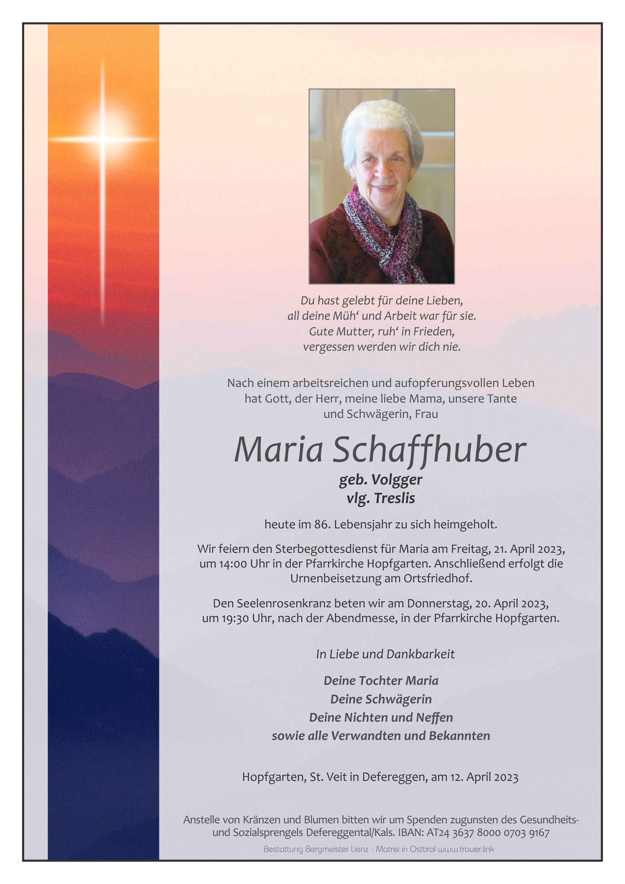 Maria Schaffhuber