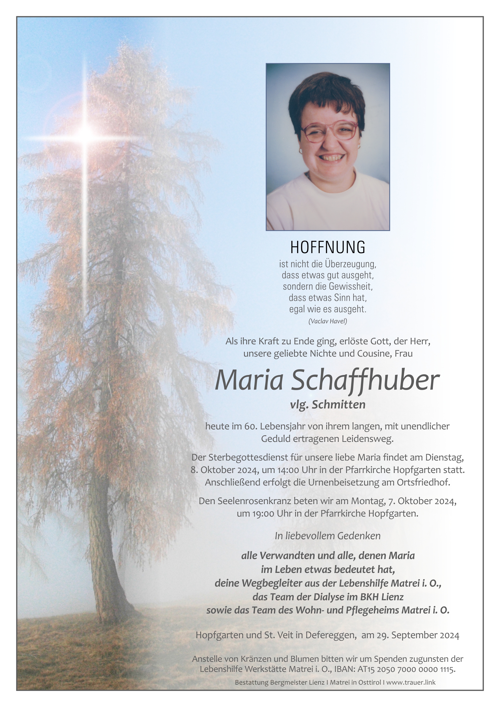Maria Schaffhuber