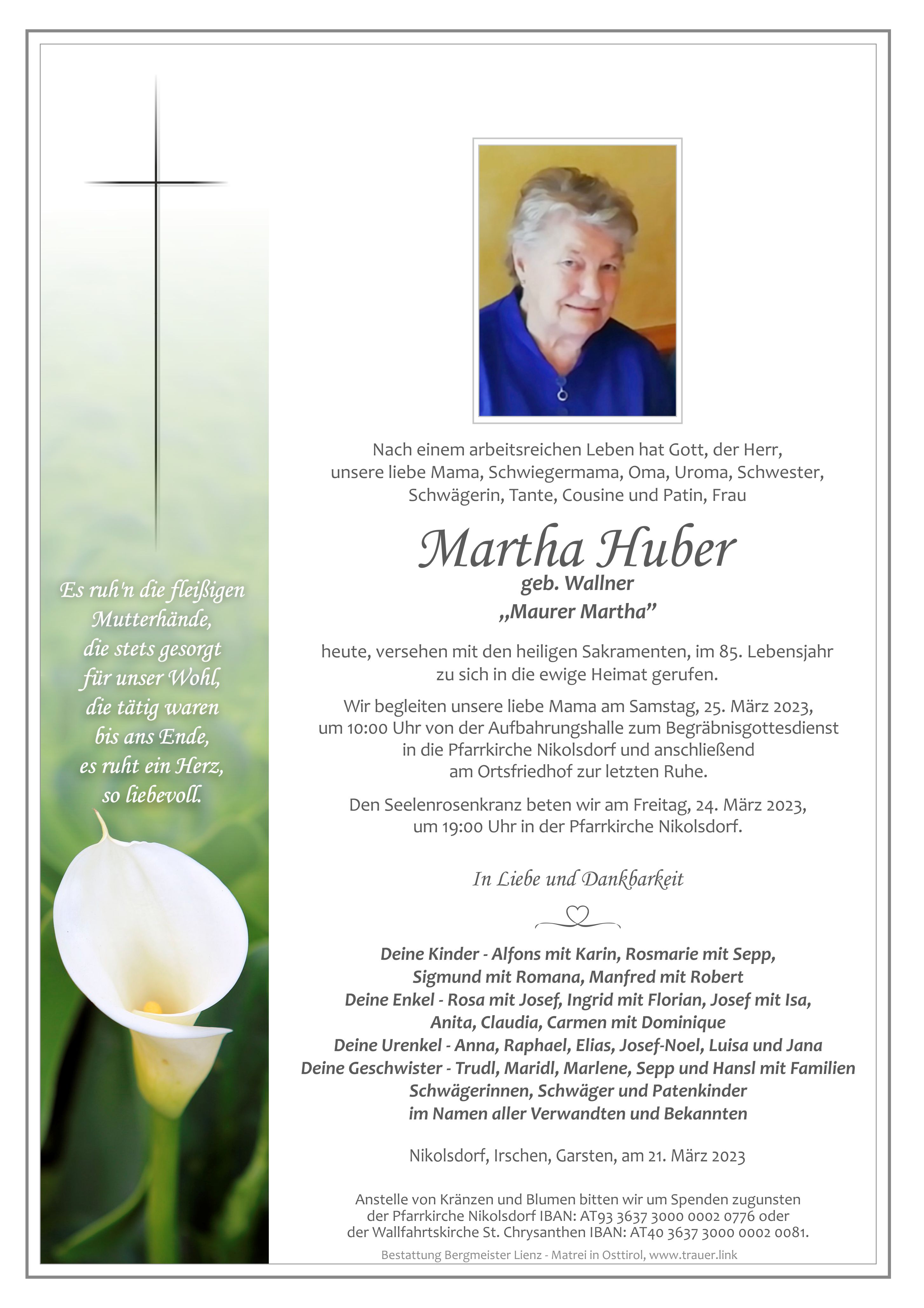Martha Huber