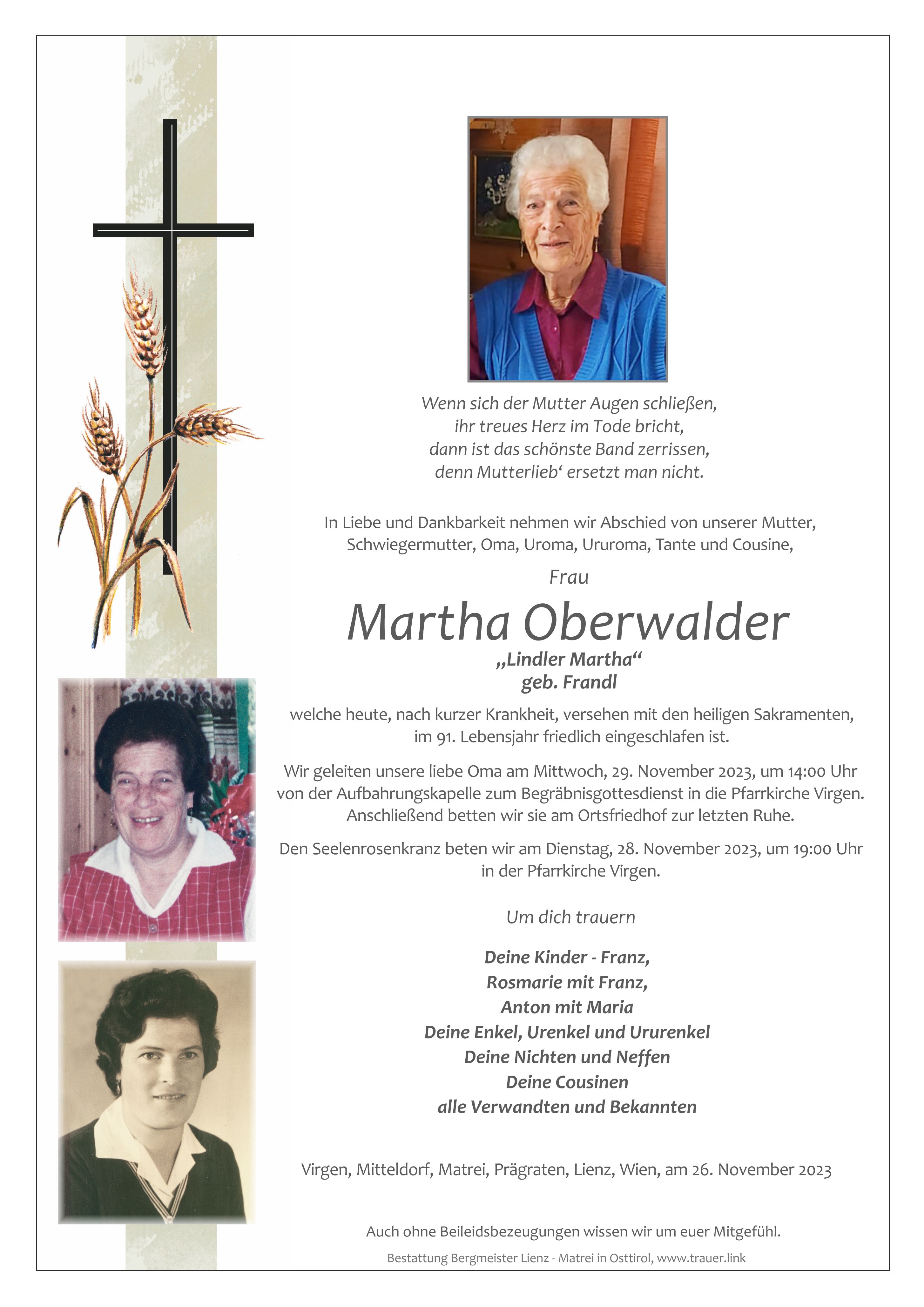 Martha Oberwalder