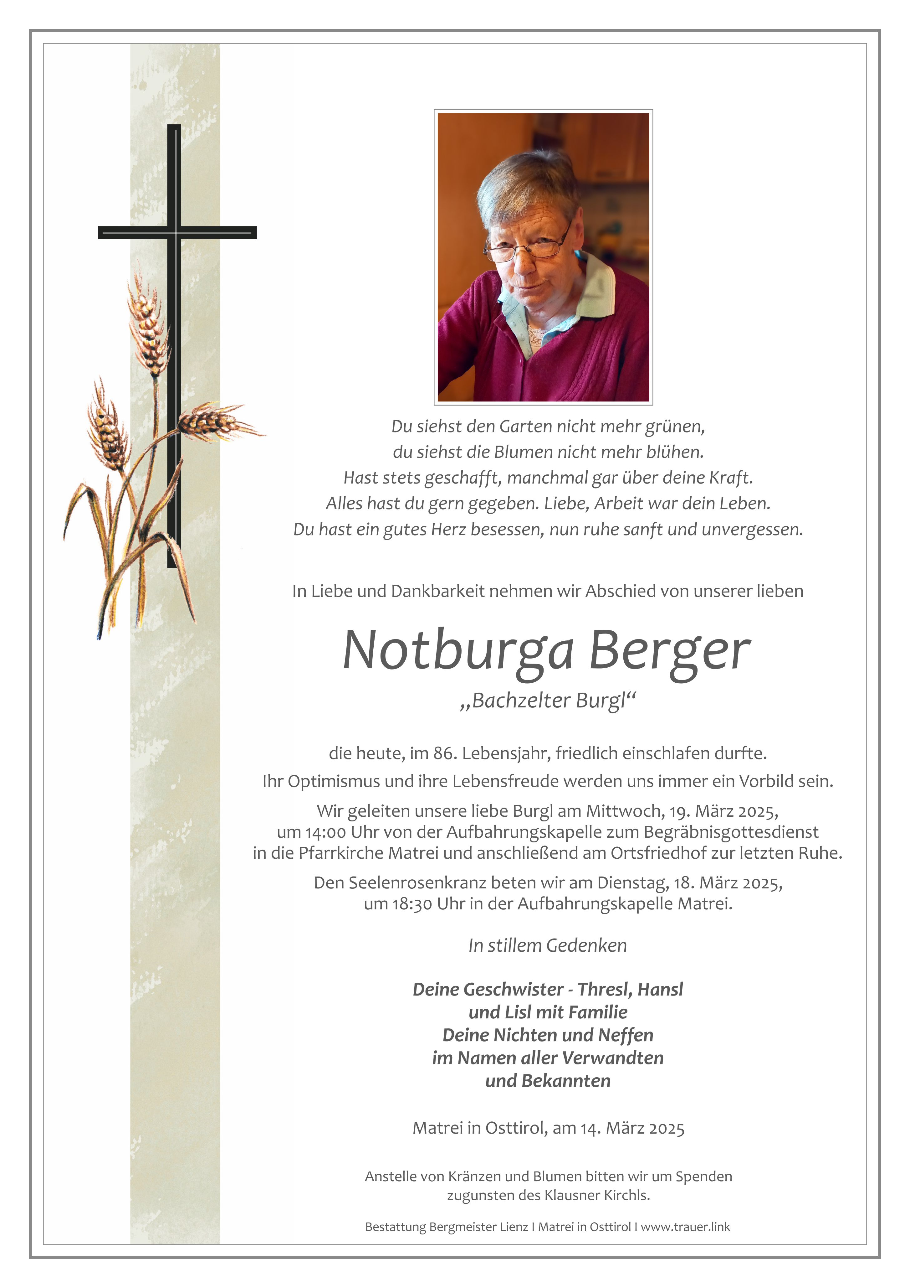 Notburga Berger