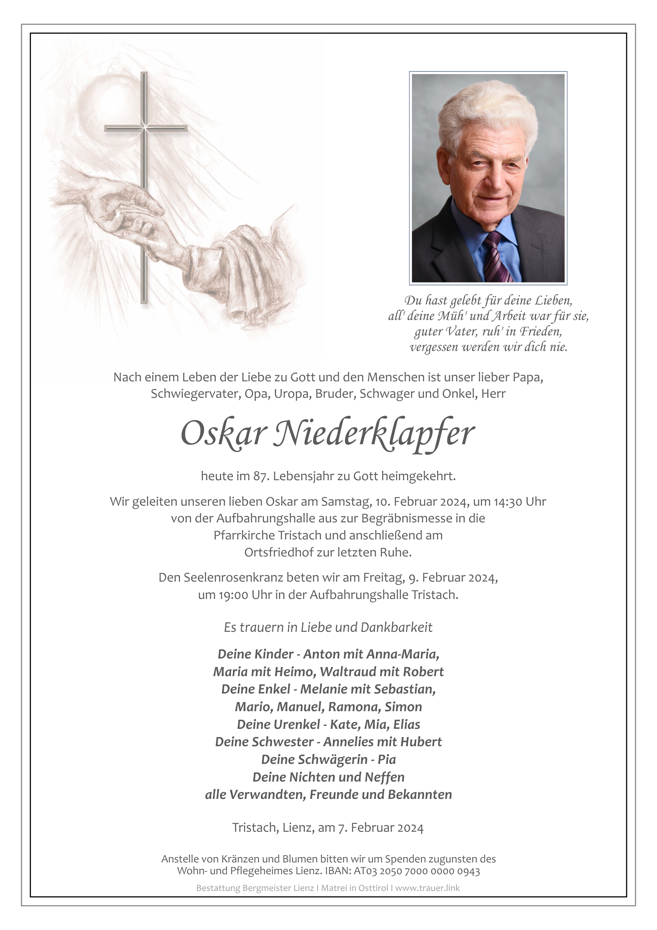 Oskar Niederklapfer