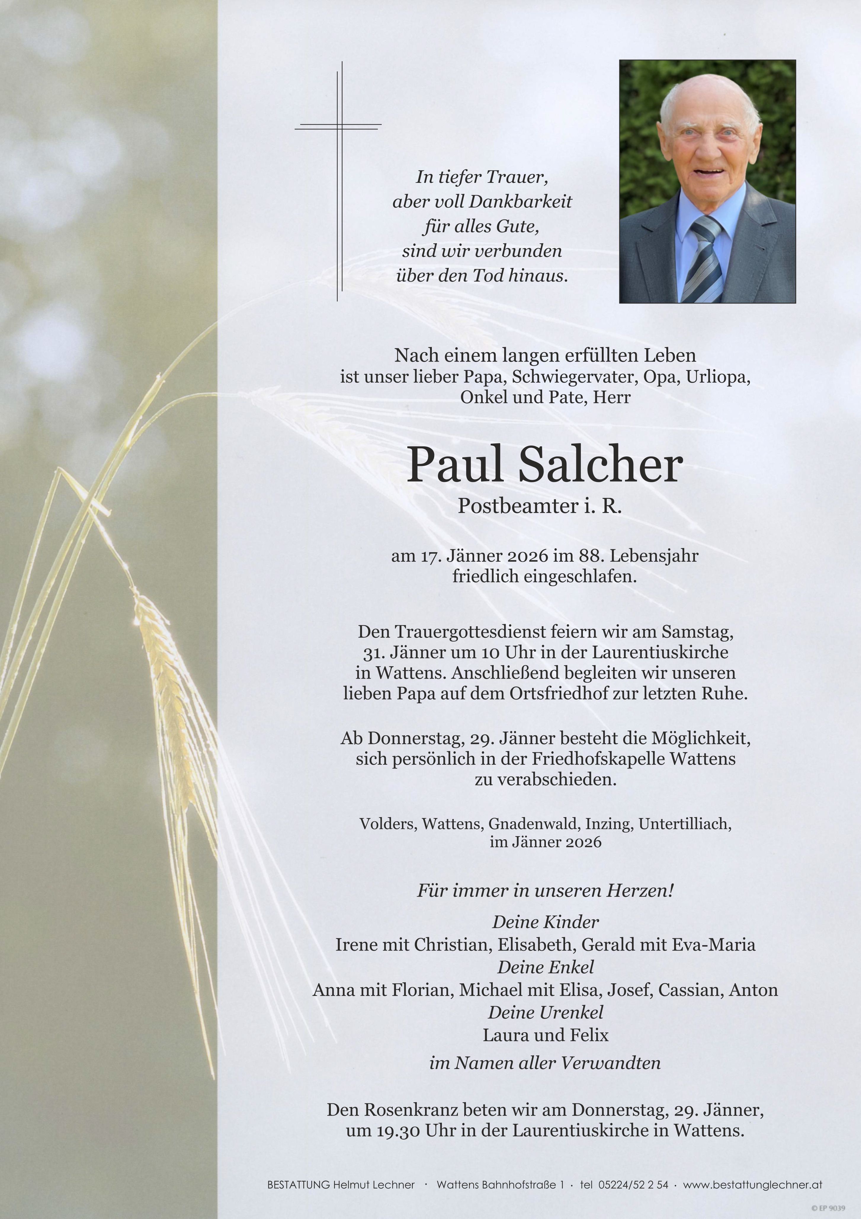 Paul Salcher