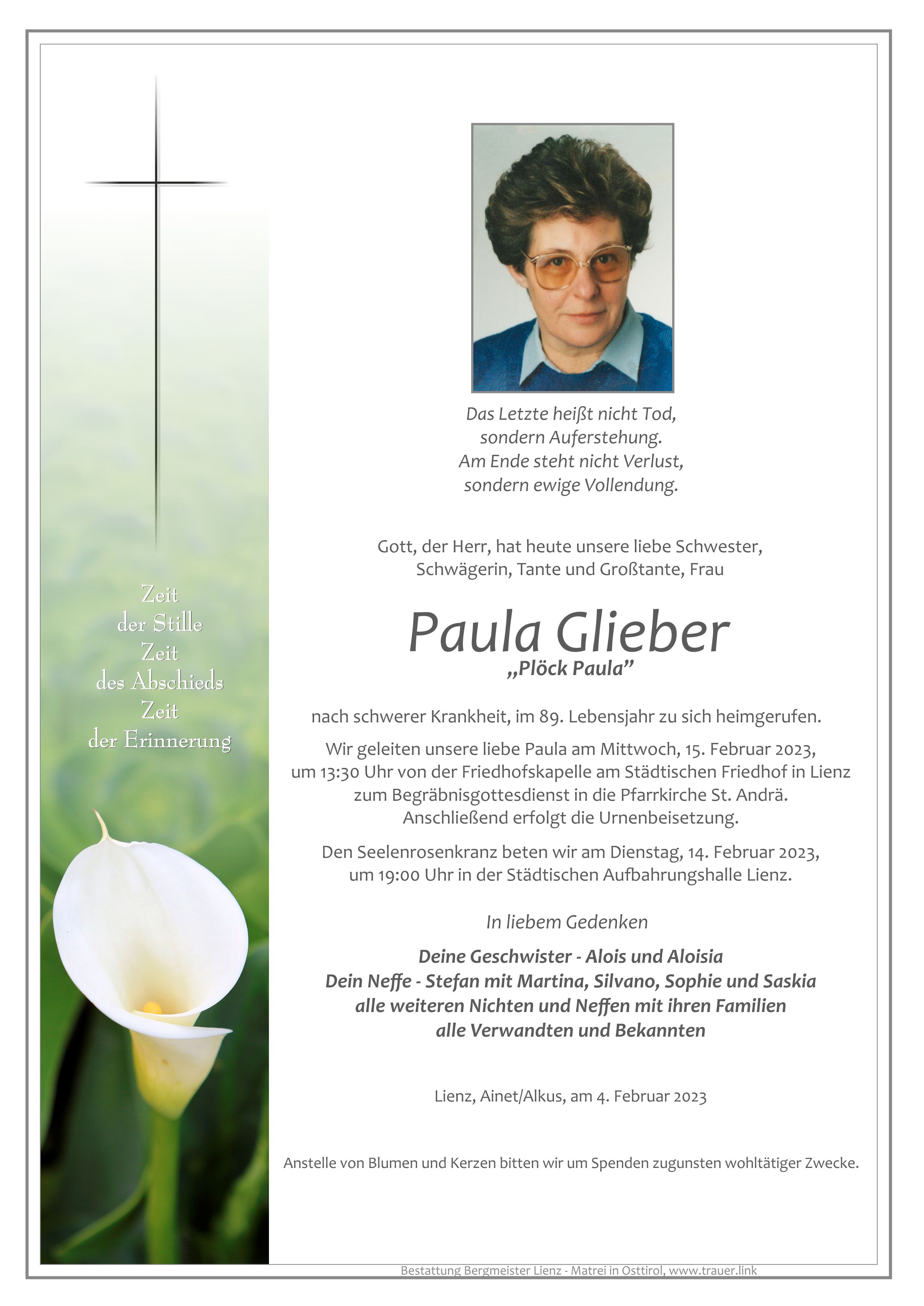 Paula Glieber